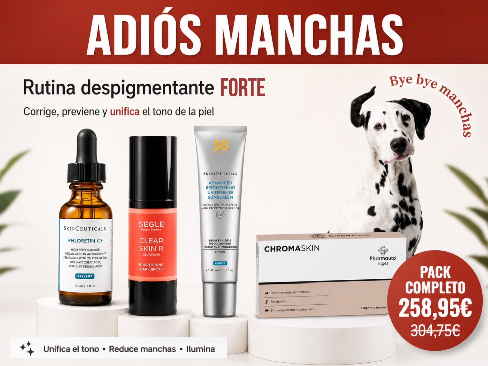 Pack Anti Manchas Forte (Despigmentante)