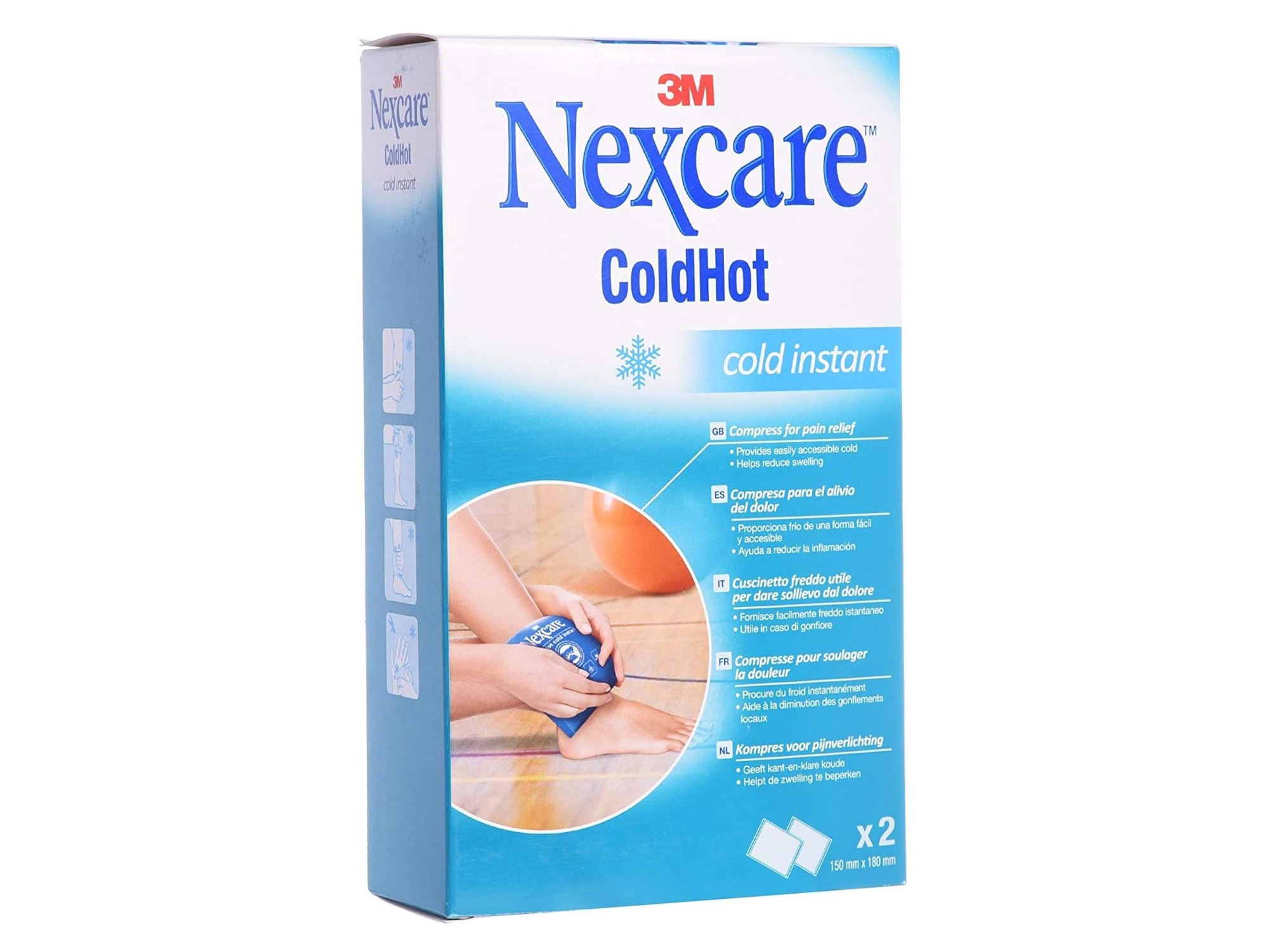 Nexcare™ Bolsa Frio Instantáneo 2u.