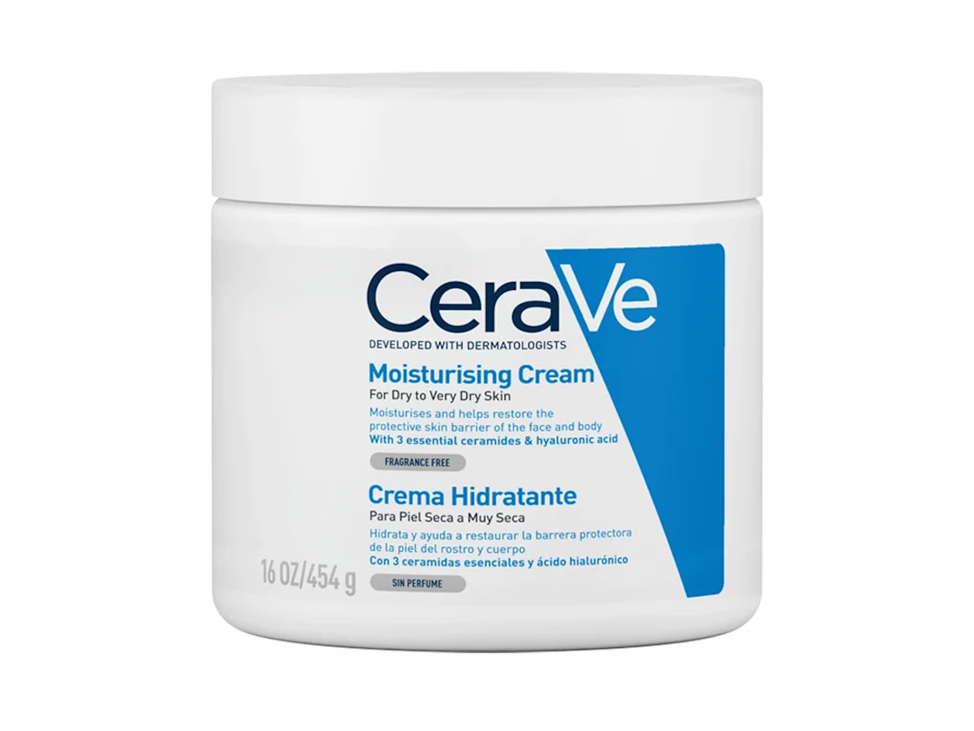 CeraVe Crema Hidratante Piel Seca 454gr
