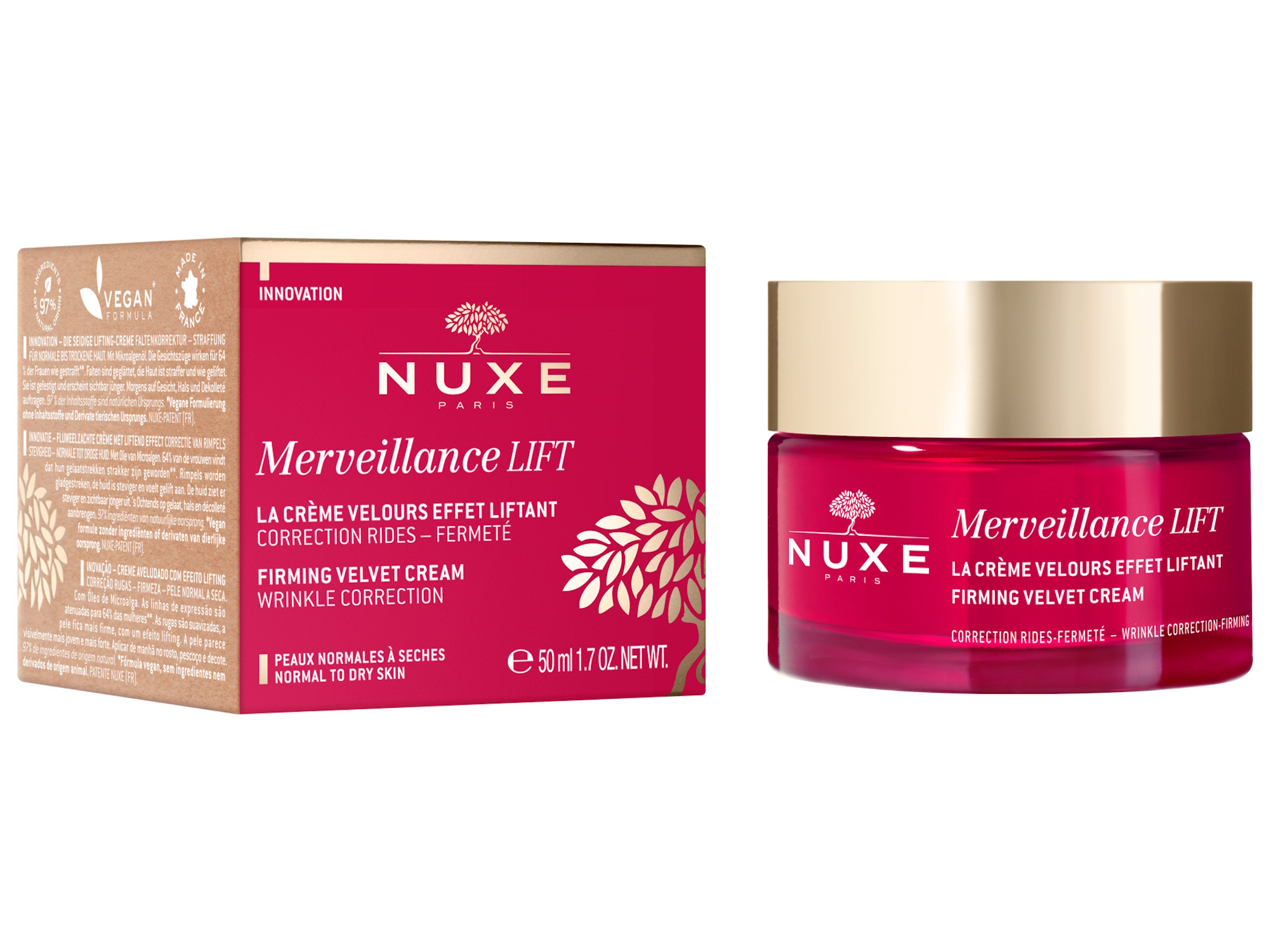 Nuxe Merveillance Lift Crema Aterciopelada Efecto Lifting 50ML