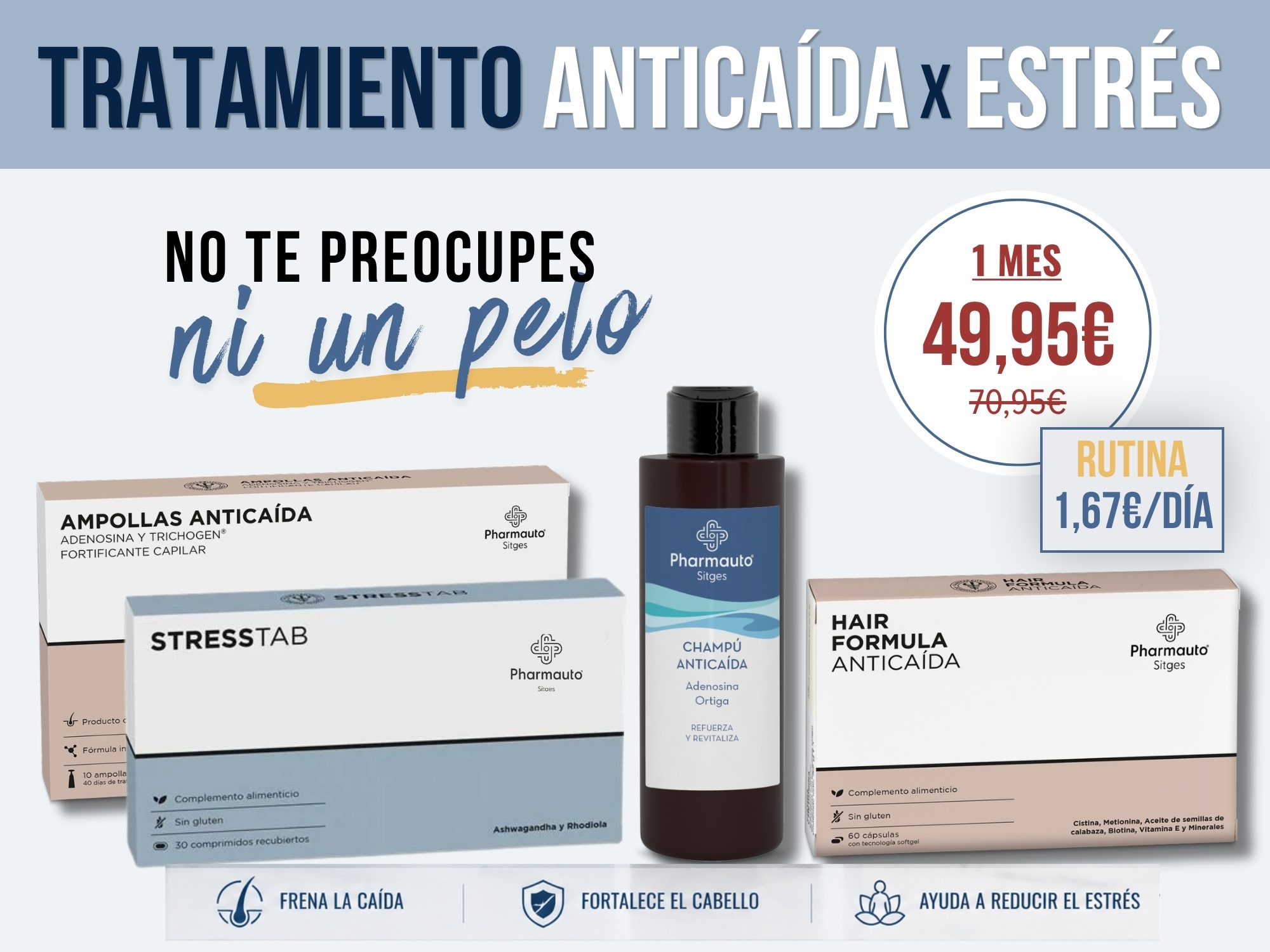 Pack Anticaída por Estrés