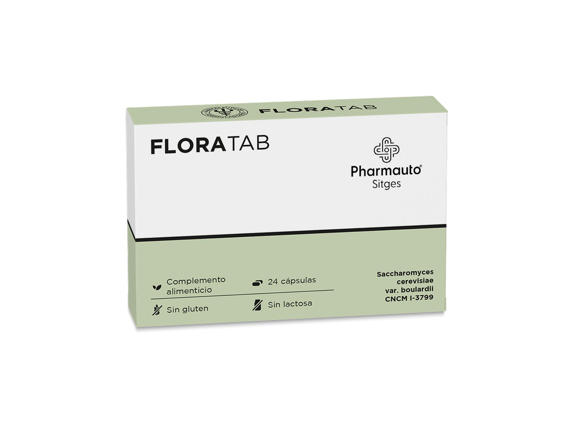Pharmauto® Floratab 24 cápsulas vegetales
