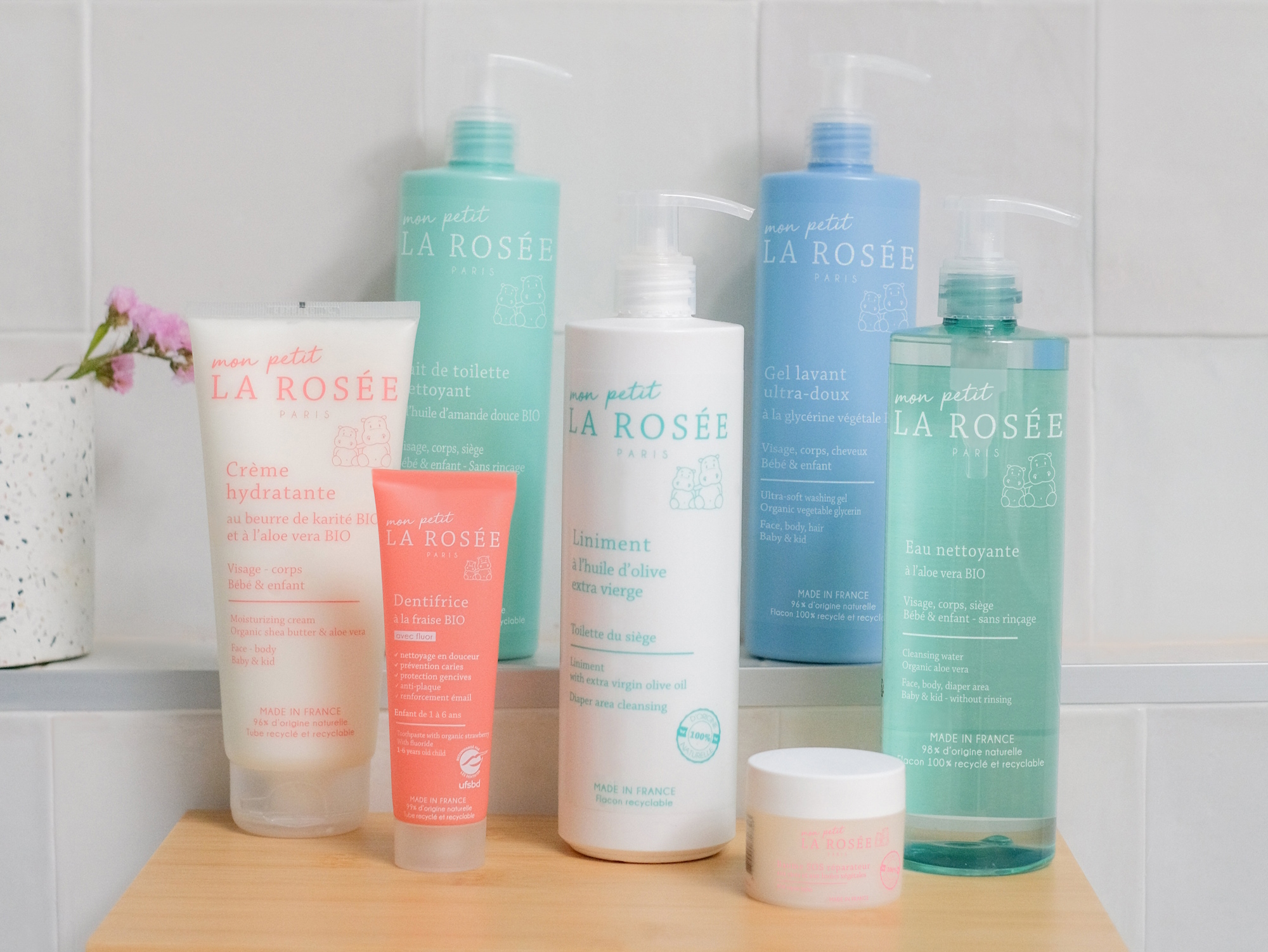 La Rosee Baby Agua Limpiadora 400ml