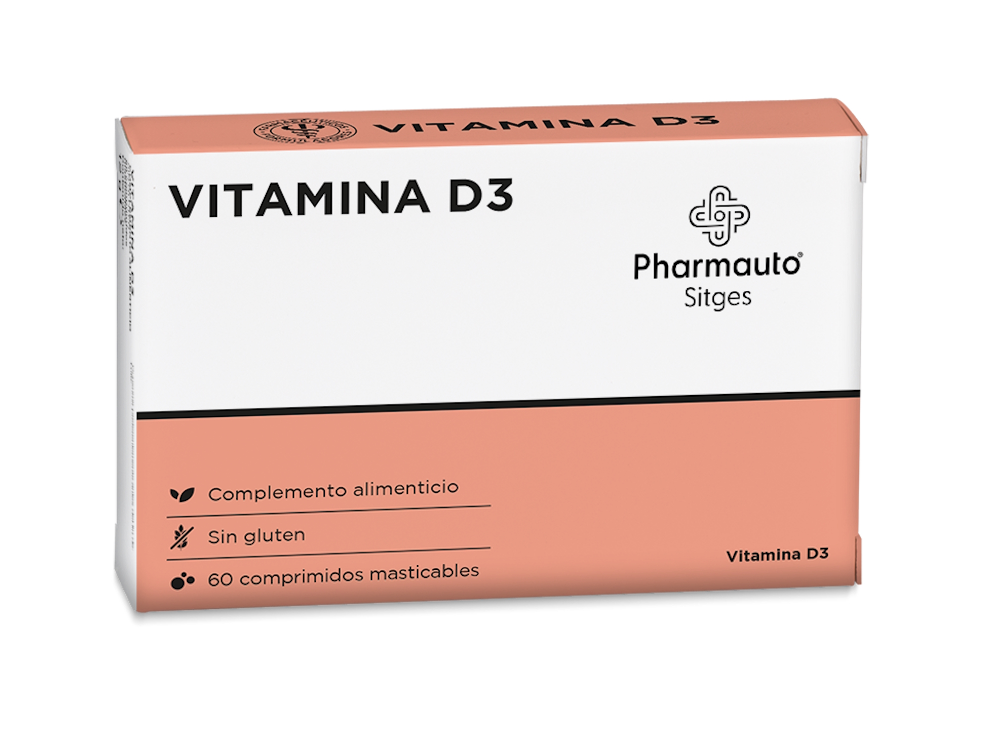 Pharmauto® Vitamina D3 60 Comprimidos Masticables