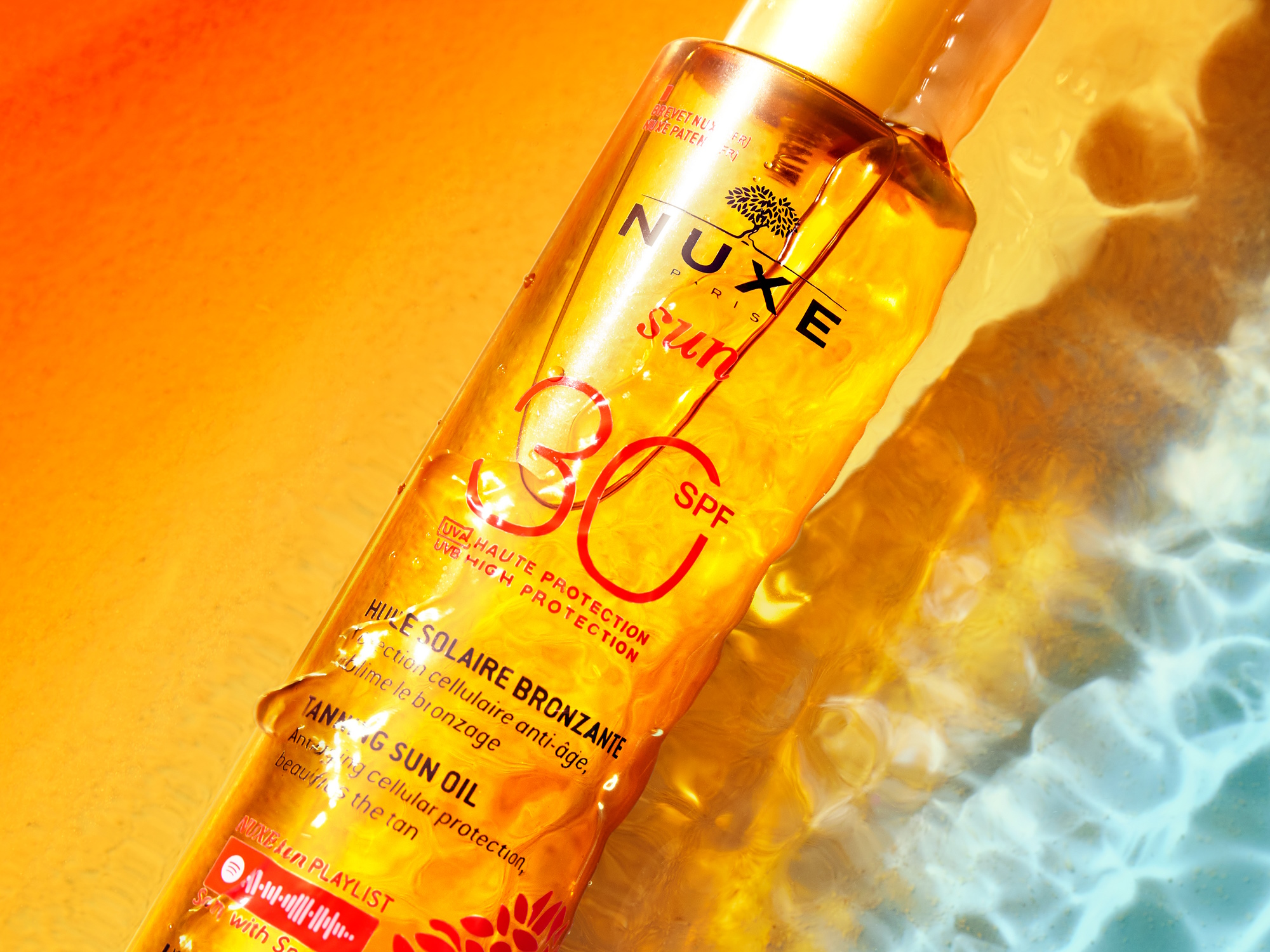 Nuxe Sun Aceite Solar Bronceador SPF 30 150ml