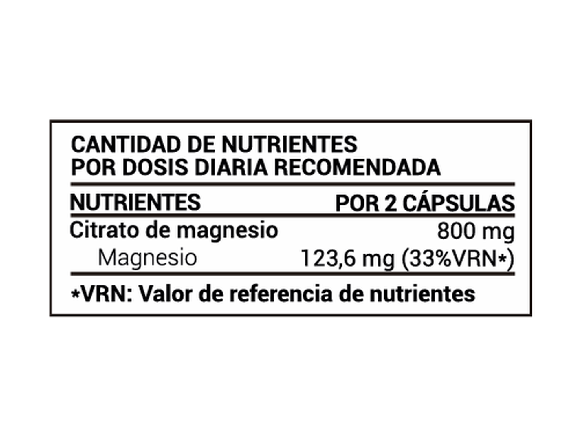 Pharmauto® Citrato de magnesio 120 cápsulas