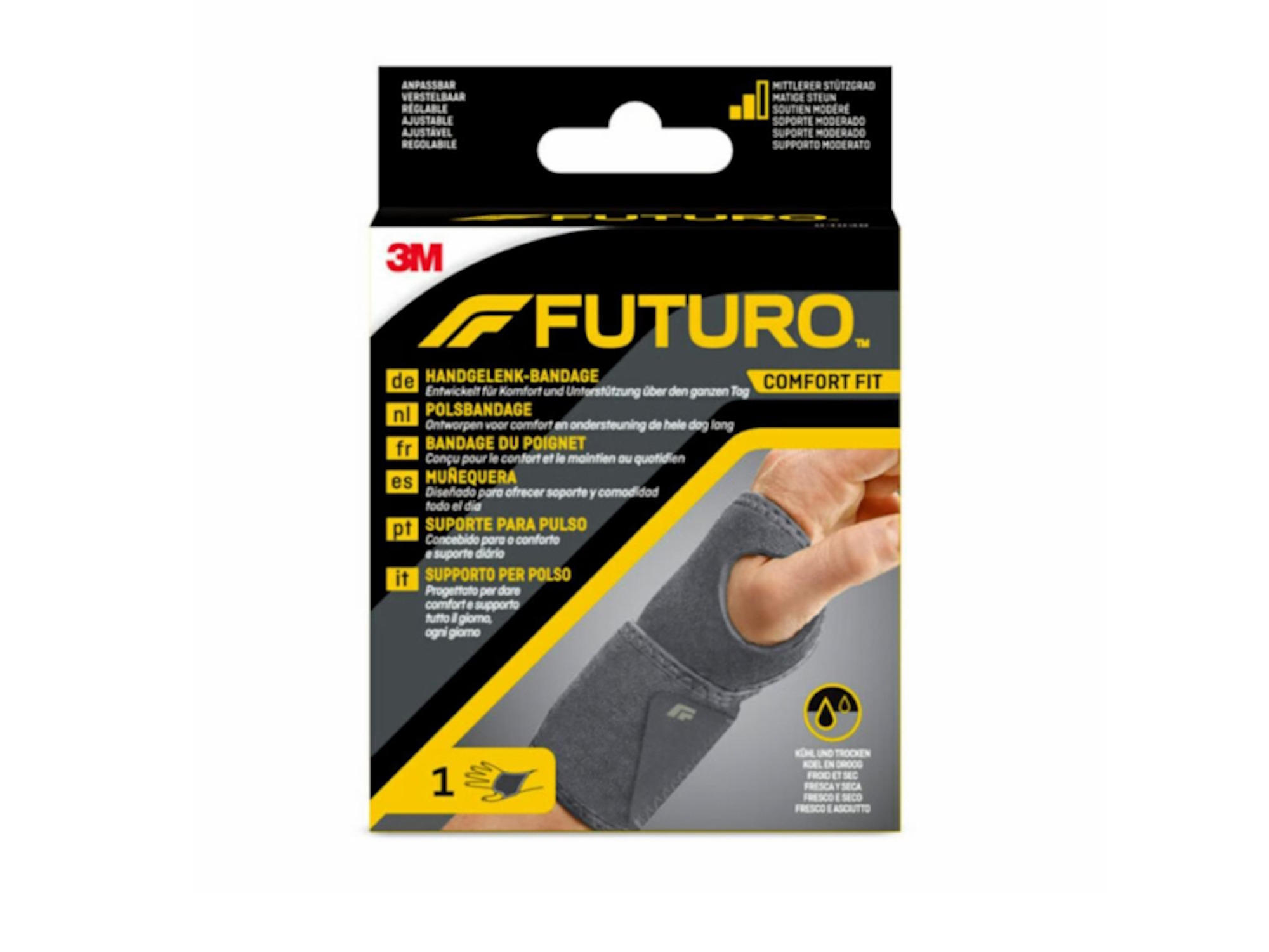 Futuro™ Muñequera Ajustable Comfort Fit