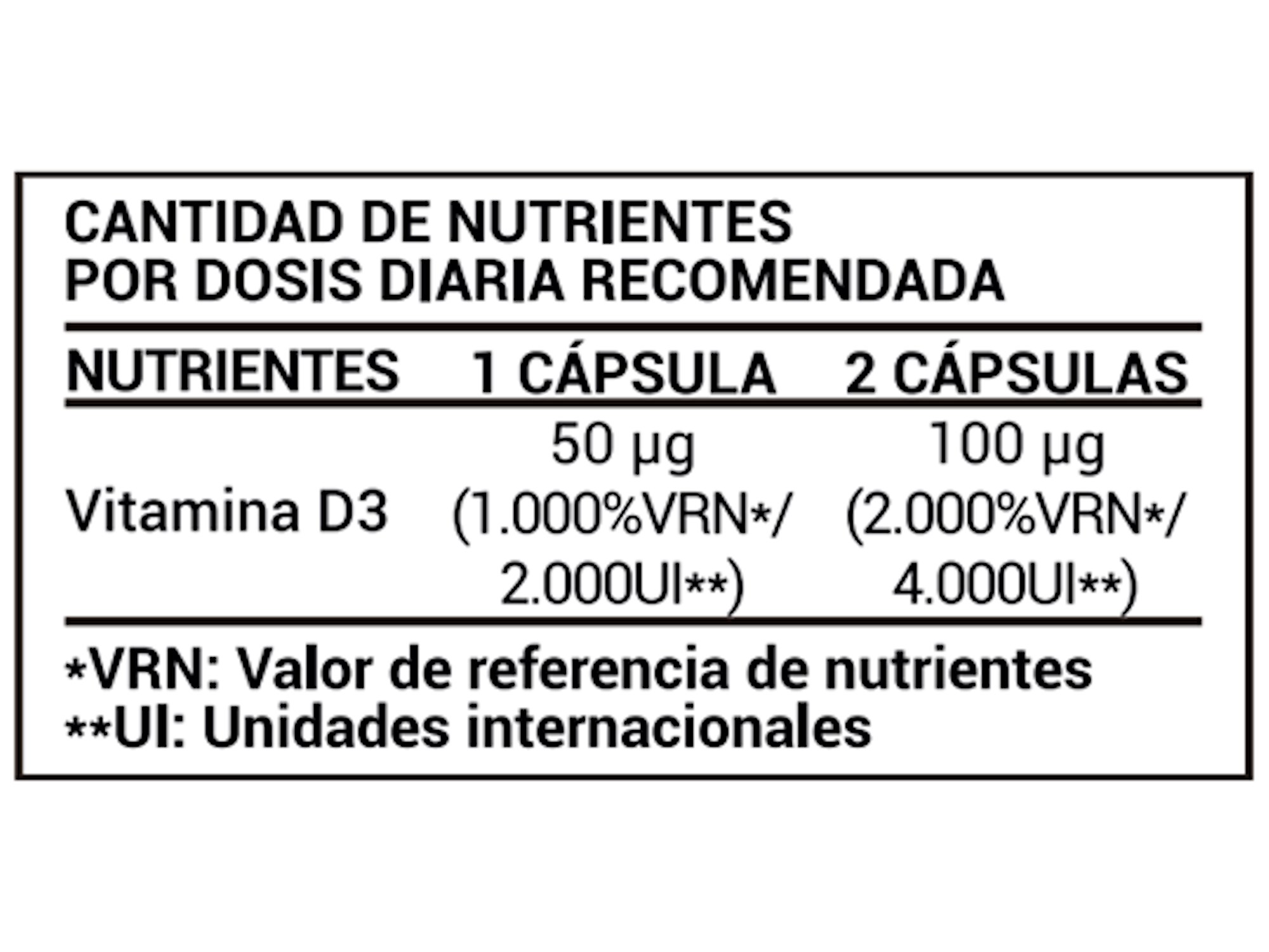 Pharmauto® Vitamina D3 120 Vege. Caps.