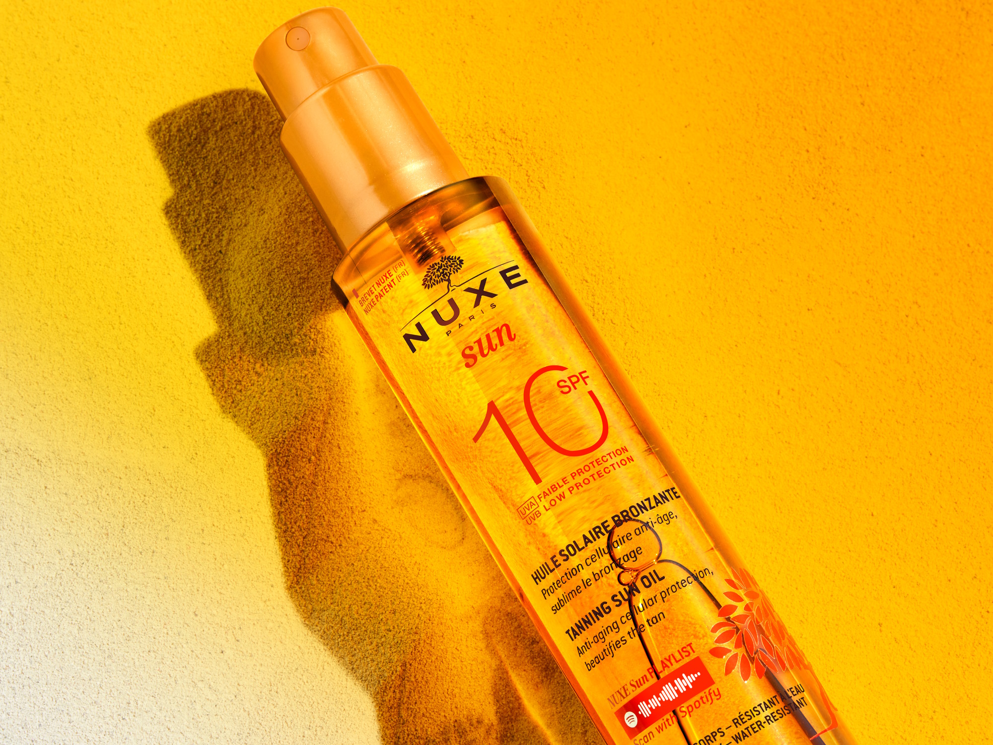Nuxe Sun Aceite Solar Bronceador SPF 10 150ml