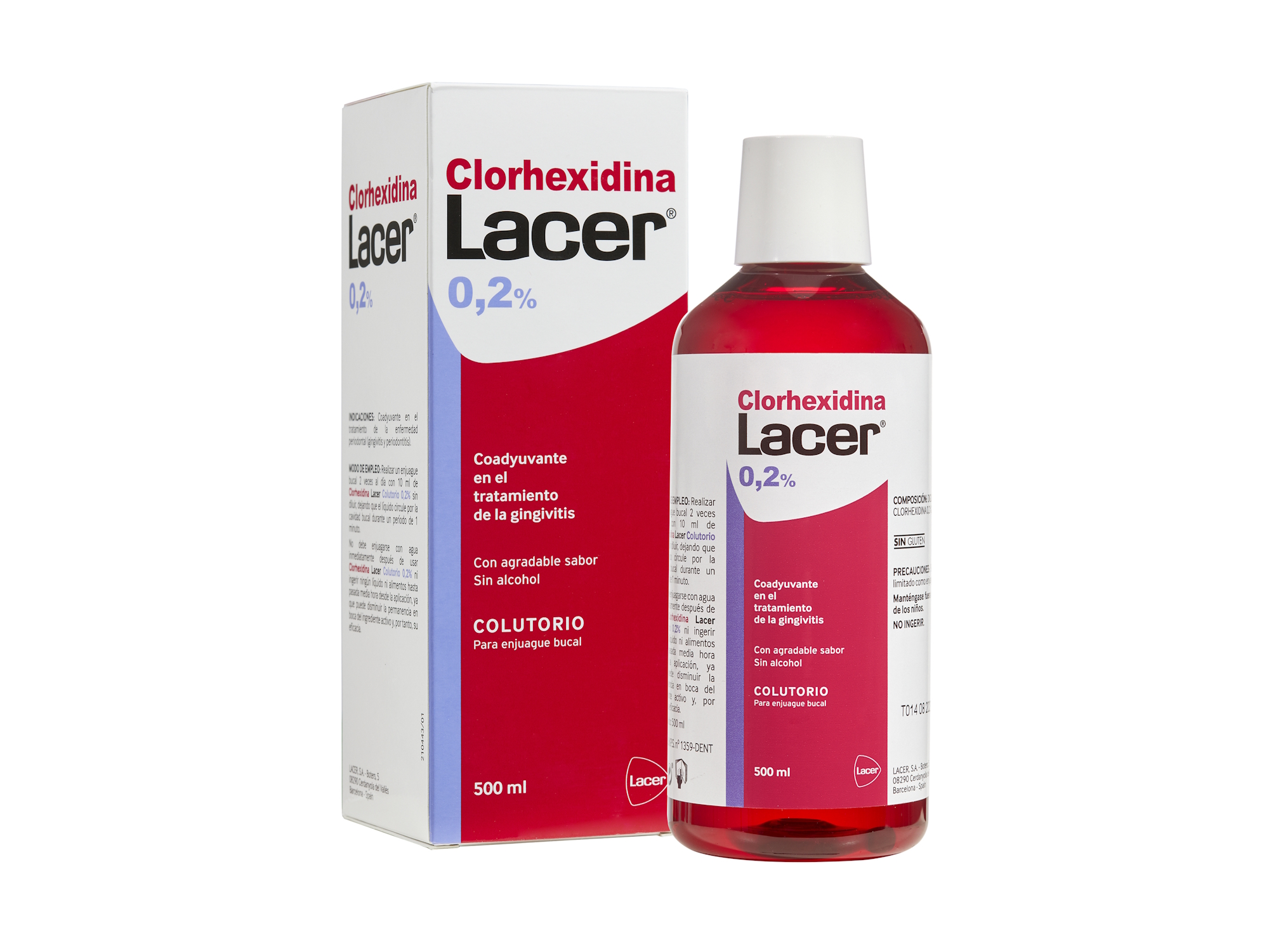 Lacer Colutorio Clorhexidina 0.2% 500ml