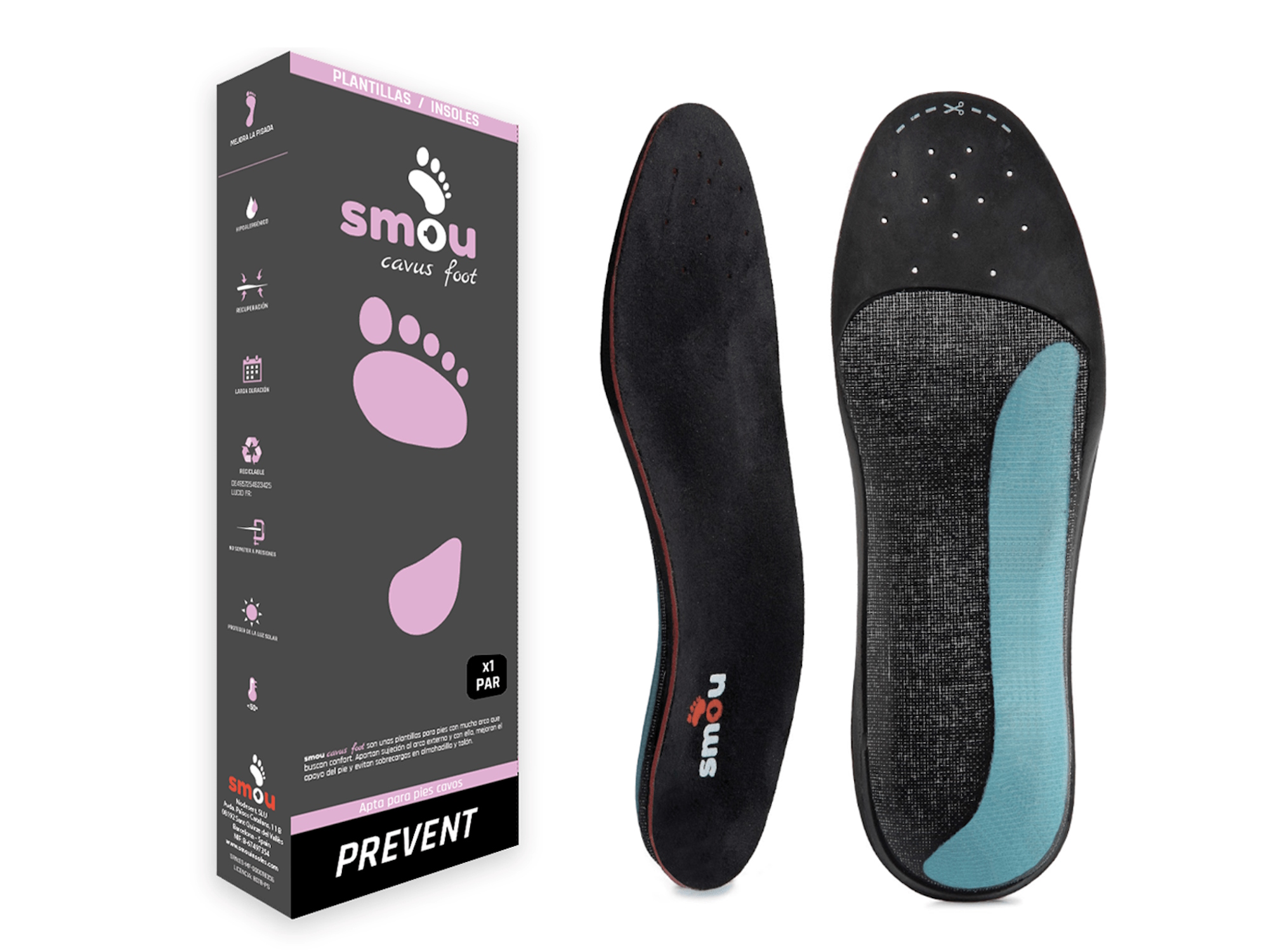 Plantillas Smou CavusFoot