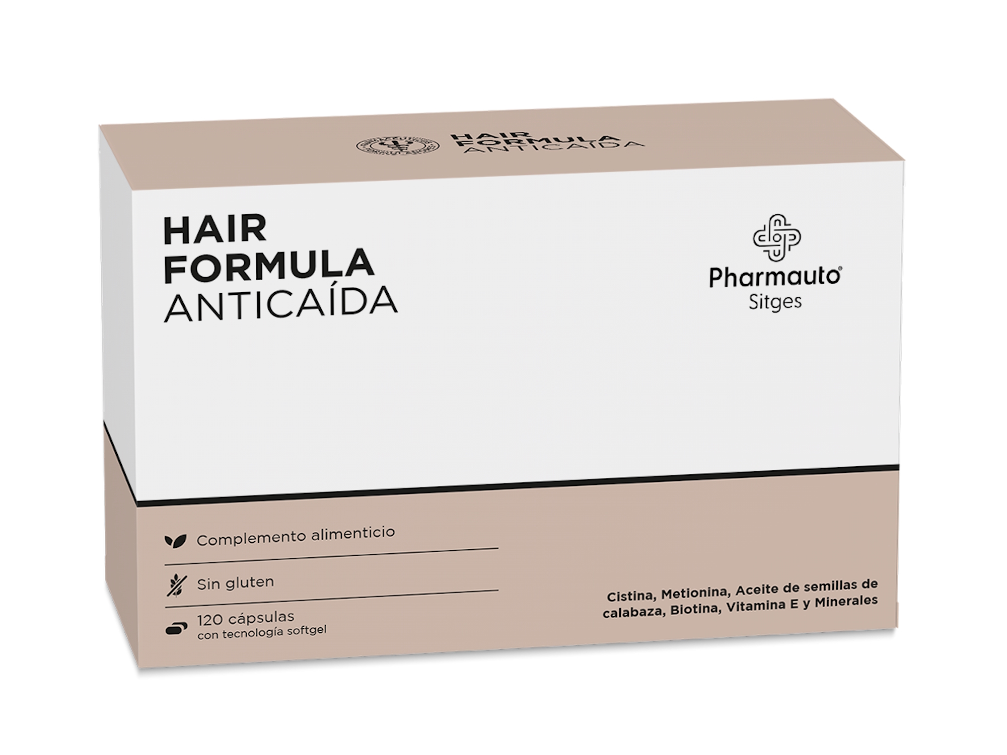 Pharmauto® Hair Formula Anticaida 120 Caps.