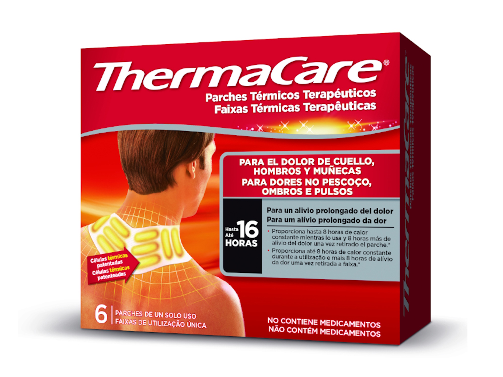 ThermaCare Parche Térmico Cervical 6u