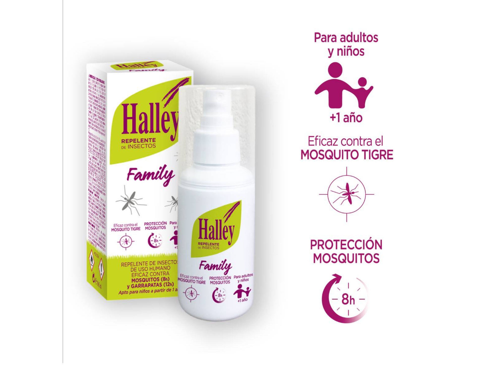 Halley Repelente Familiar 200ml