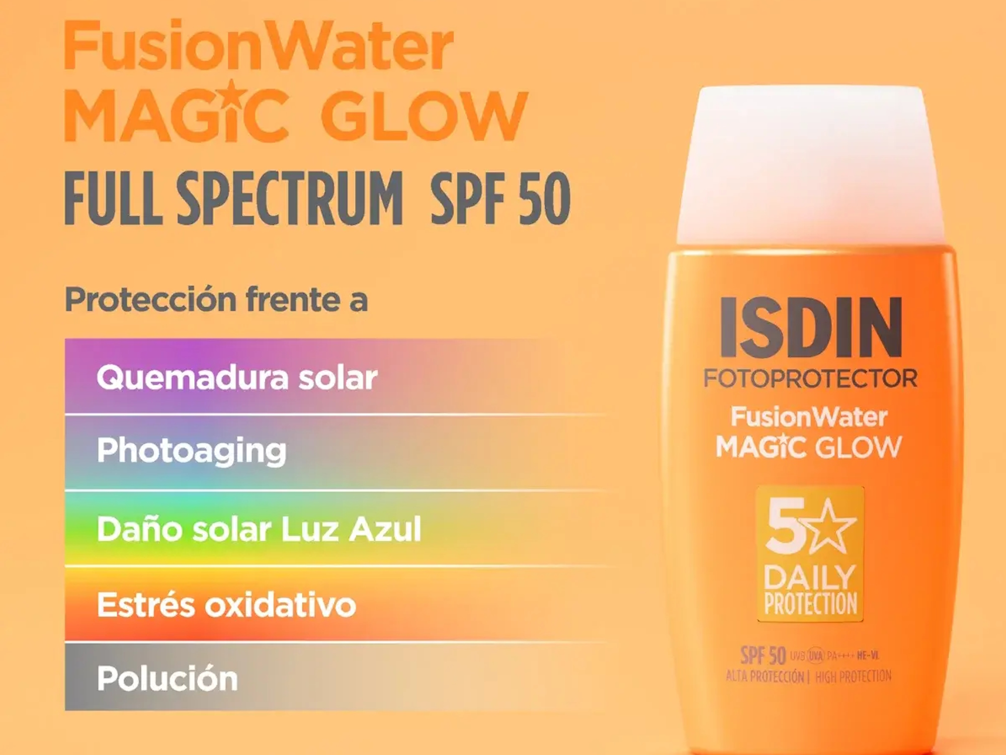 Isdin Solar Fusion Water Magic Glow SPF50 50ml