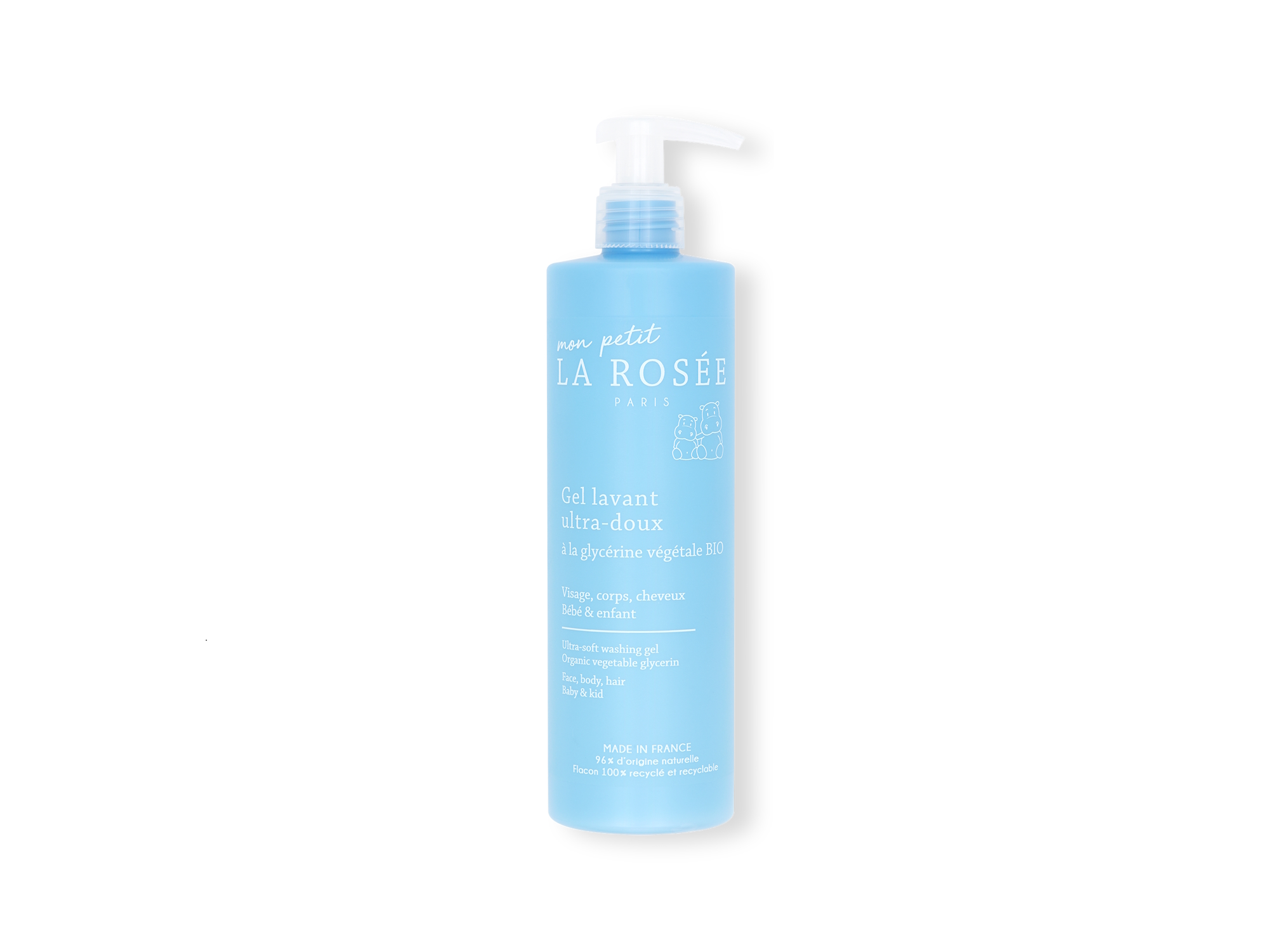 La Rosee Baby Gel Limpiador Ultra Suave 400ml