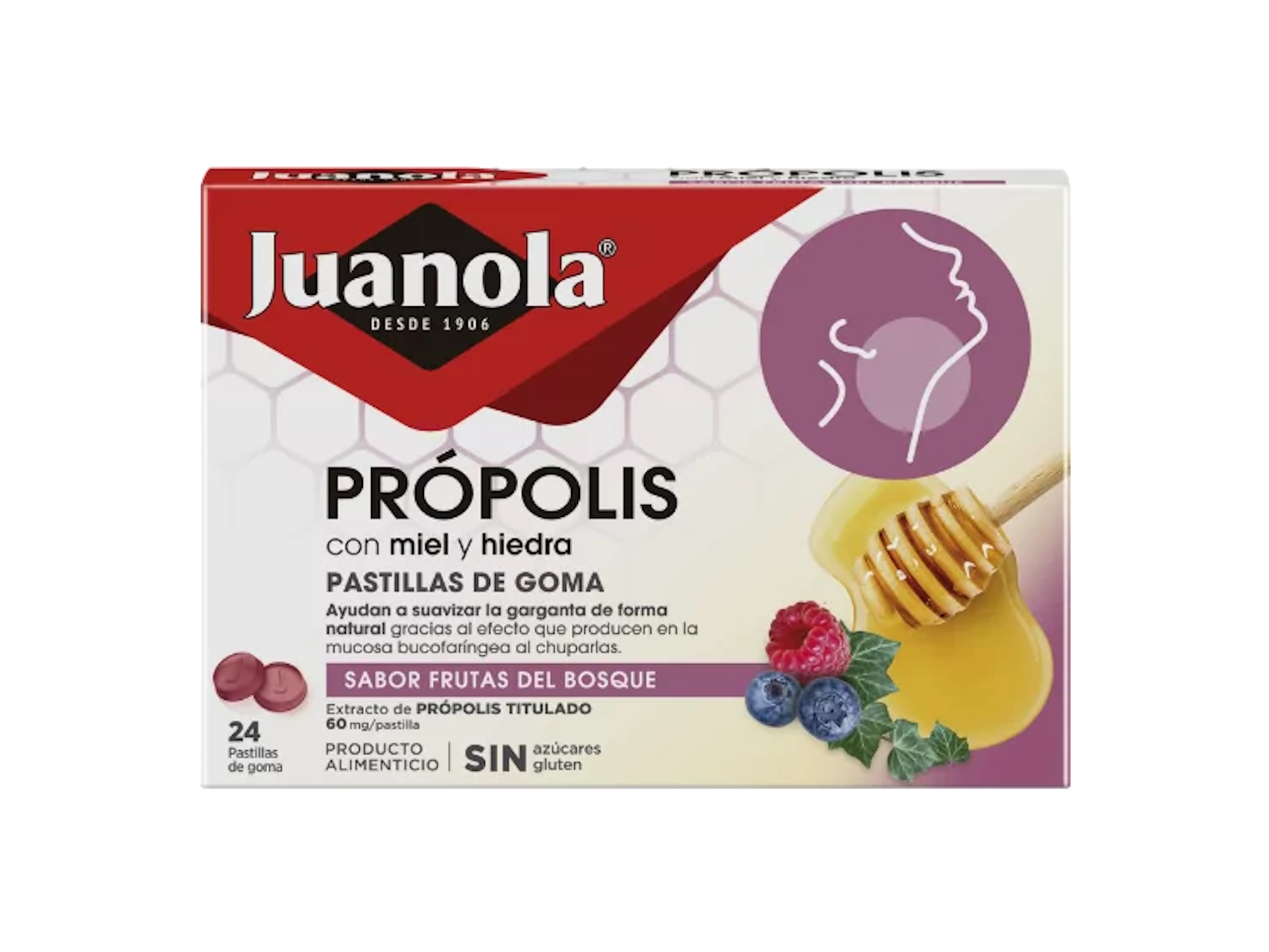 Juanola Própolis Frutas del Bosque 24u