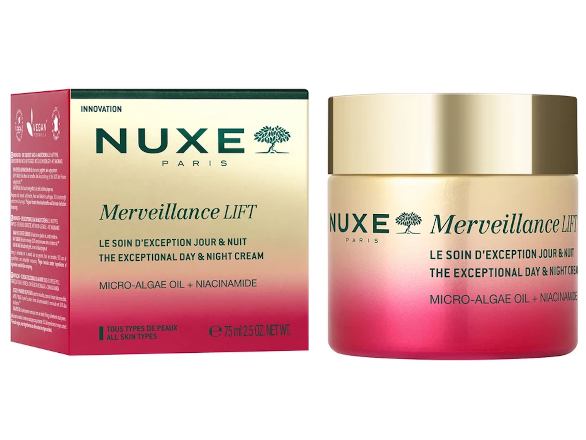 Nuxe Merveillance Lift Crema Excepcional Dia y Noche 75ml