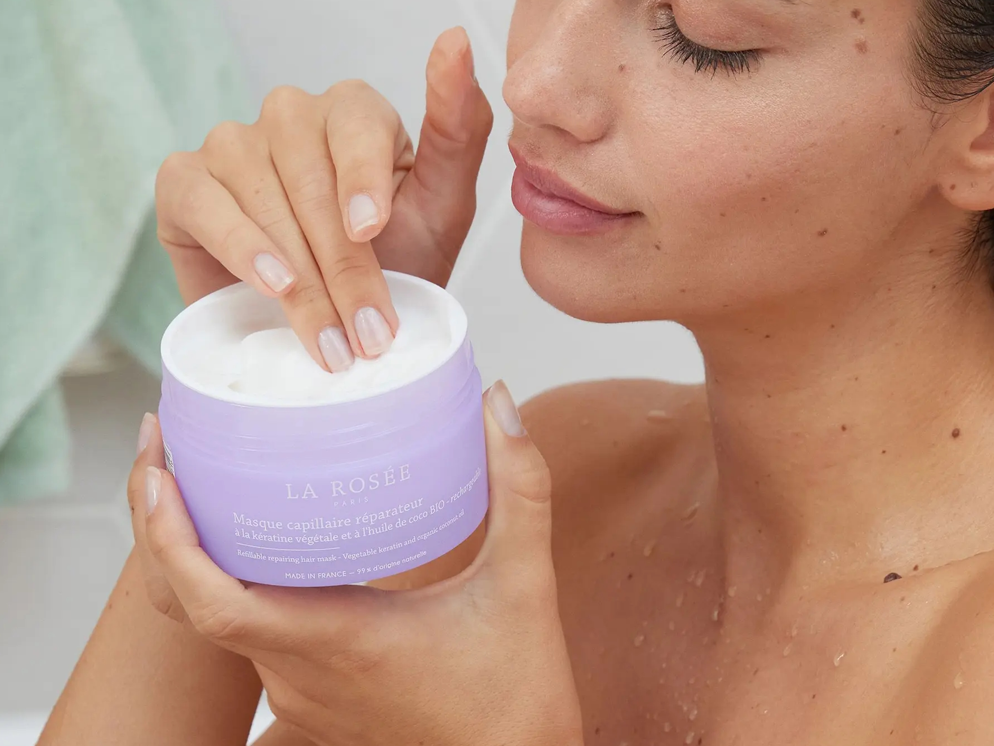 La Rosee Mascarilla Capilar Reparadora Ecorecarga 200gr