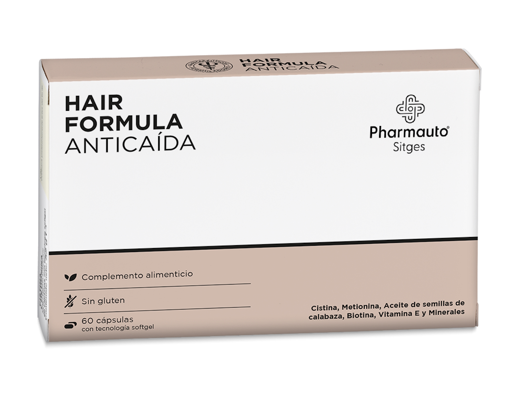 Pharmauto® Hair Formula Anticaida 60 Caps.