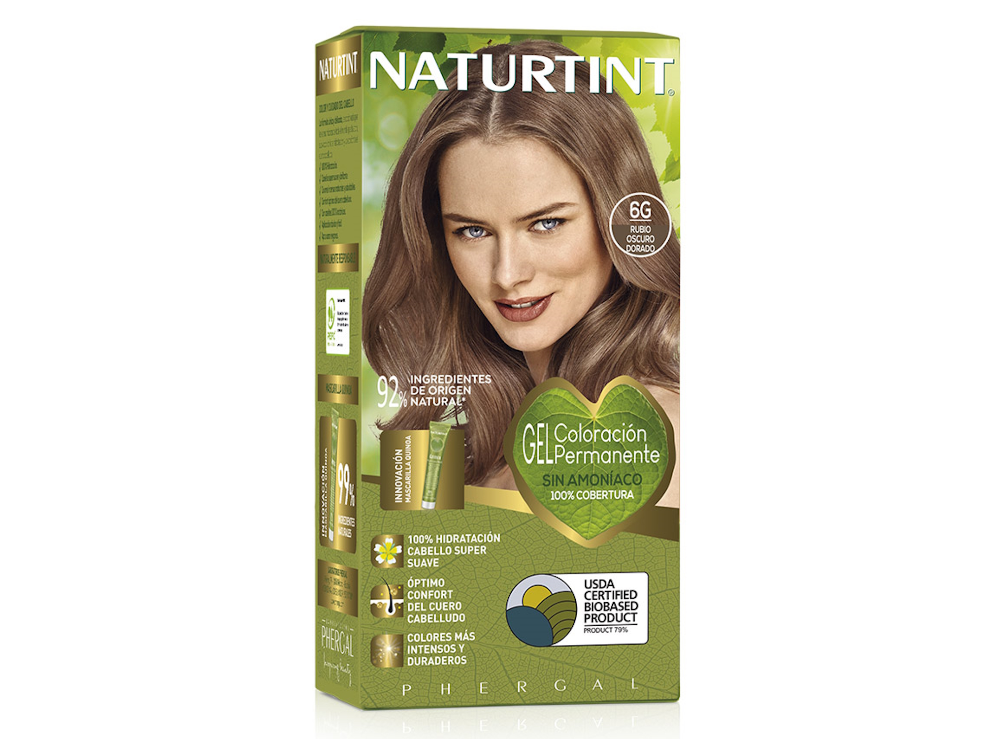 Naturtint Coloración Permanente 6G Rubio Oscuro Dorado