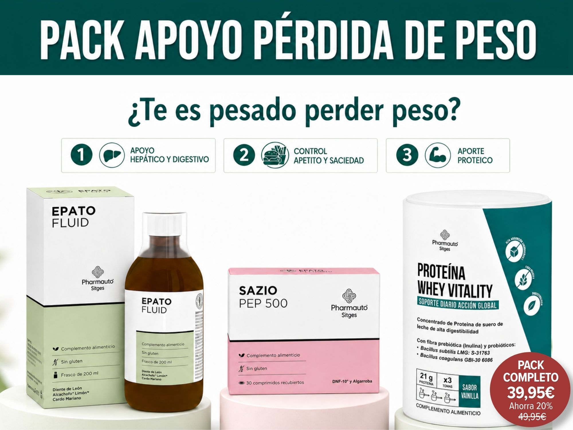 Pack Apoyo Pérdida de Peso