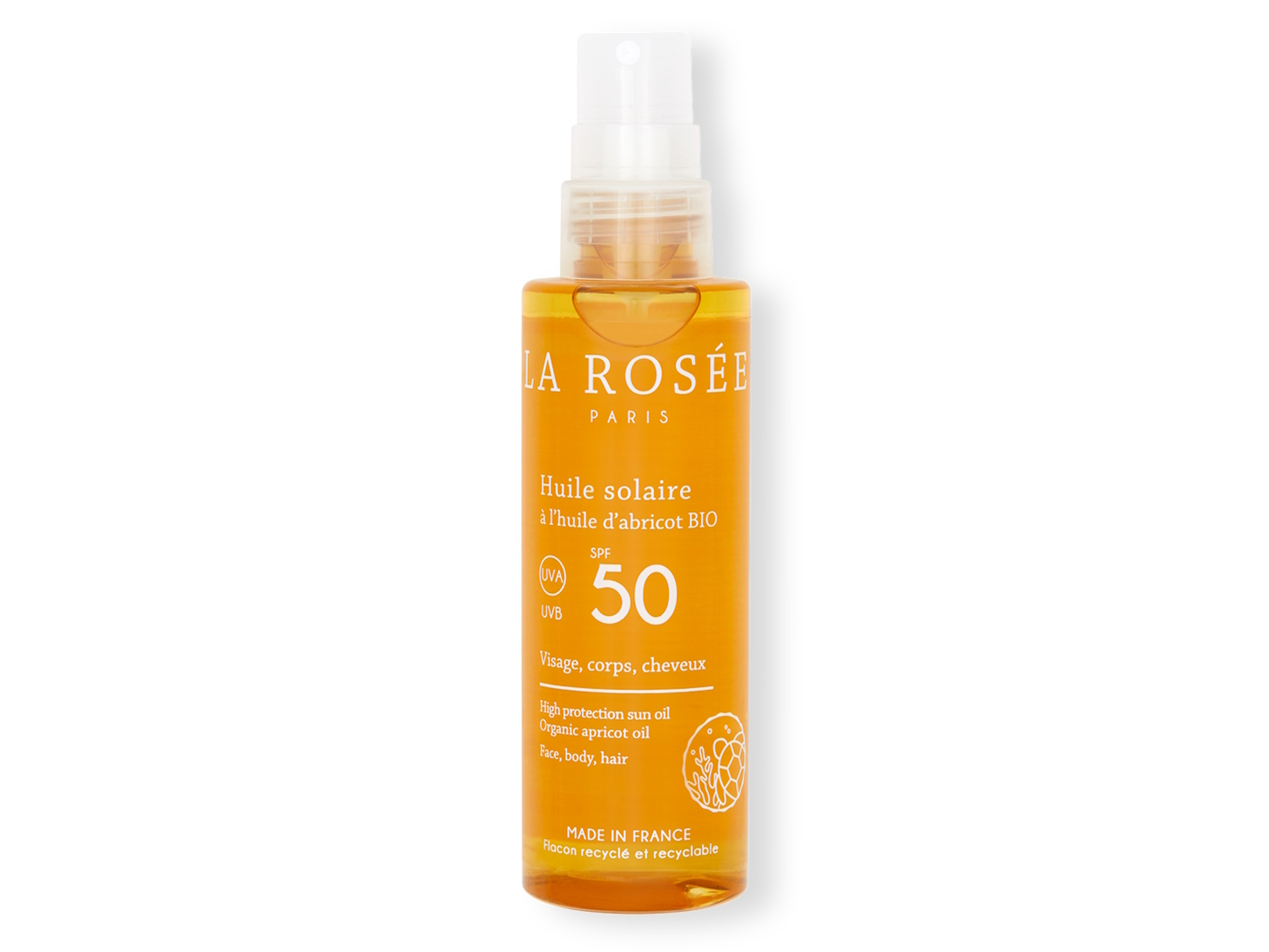 La Rosee Aceite Solar SPF50 150ml