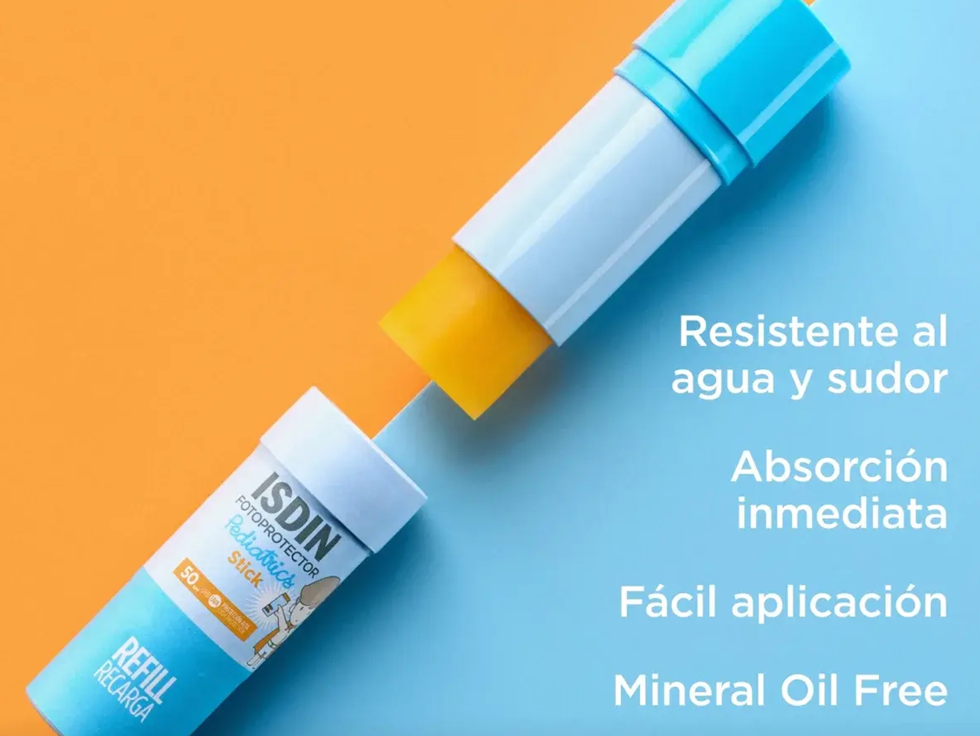 Isdin Solar Recarga Stick Pediátrico SPF50 20gr