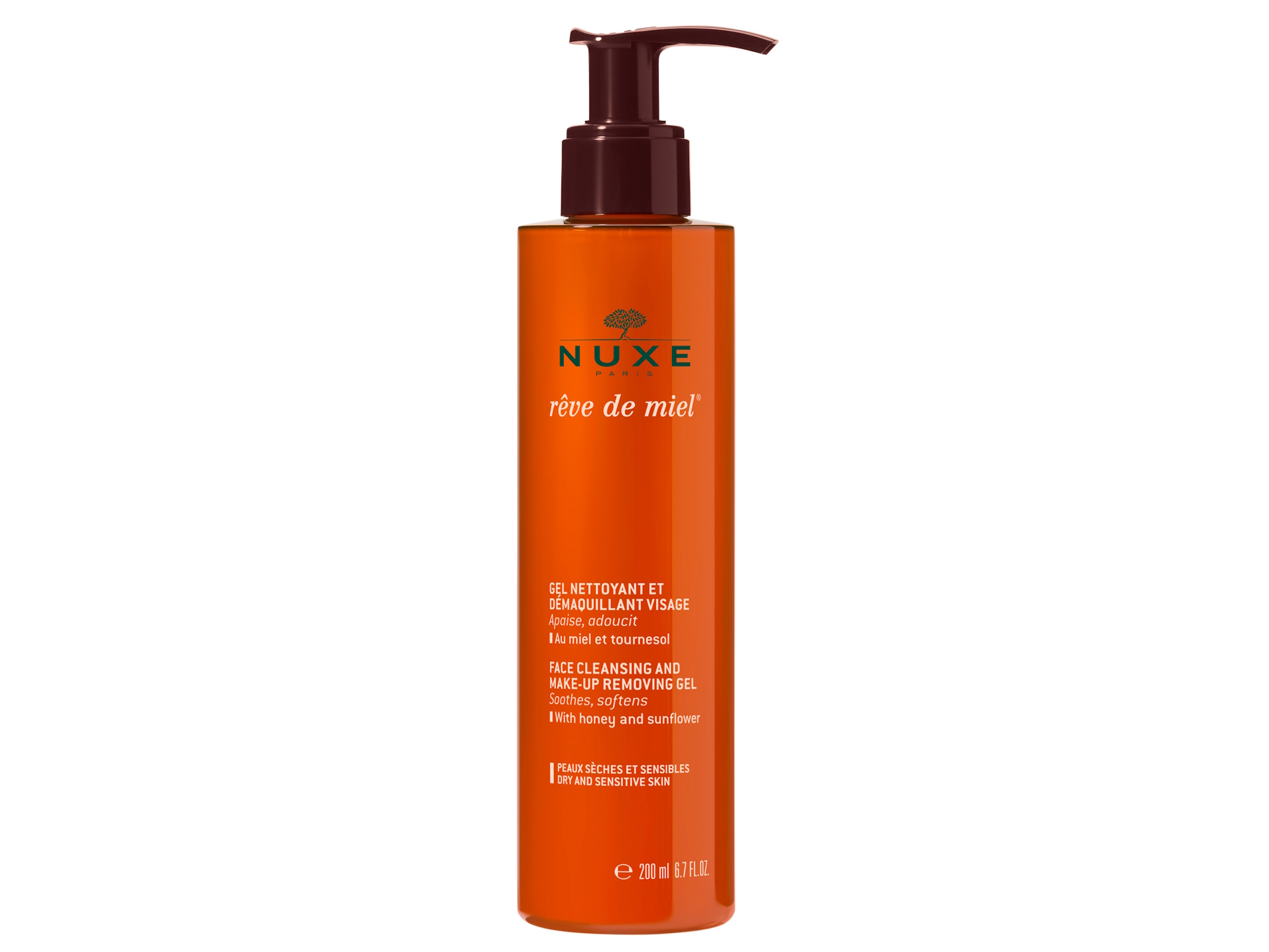 Nuxe Reve de Miel Gel Limpiador Desmaquillante 200ml