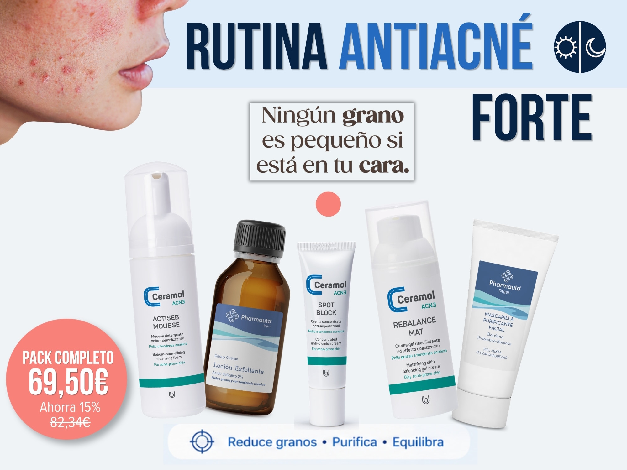 Rutina Anti-Acné Forte