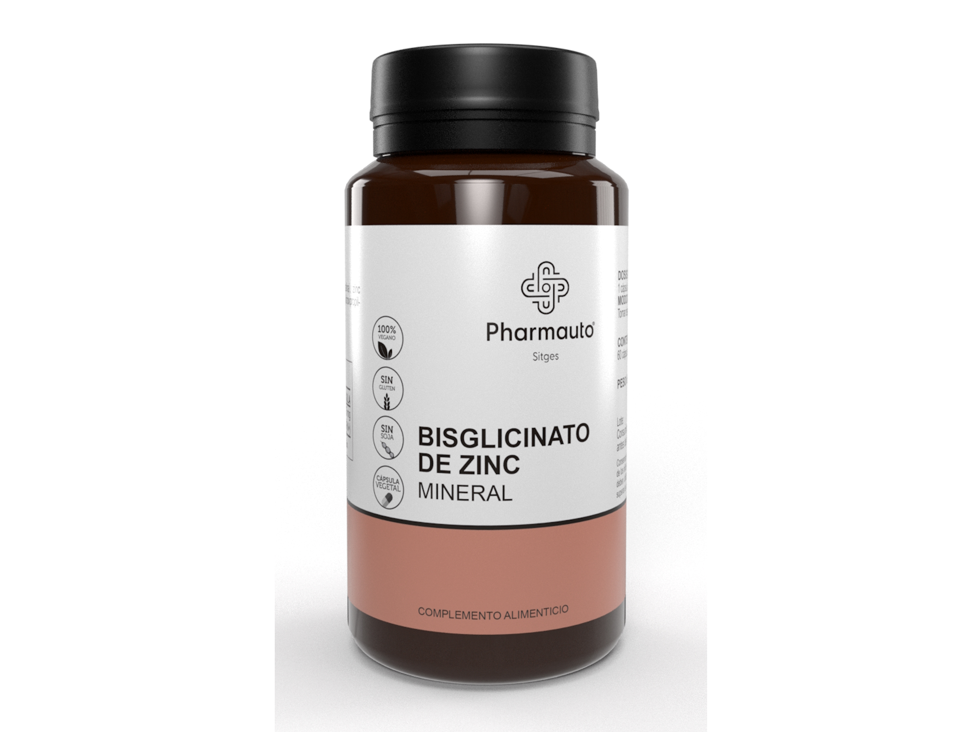 Pharmauto® Bisglicinato de Zinc 60 Caps.