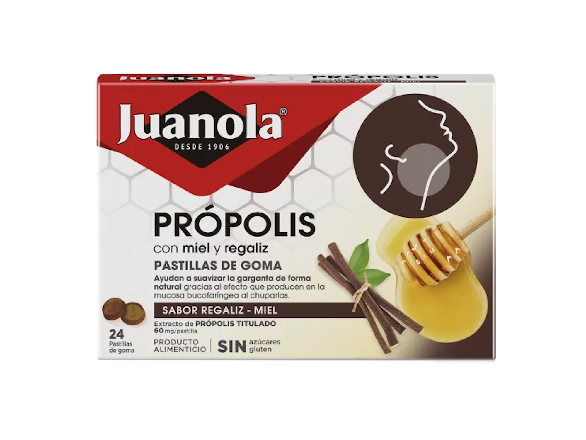 Juanola Própolis Regaliz y Miel 24u