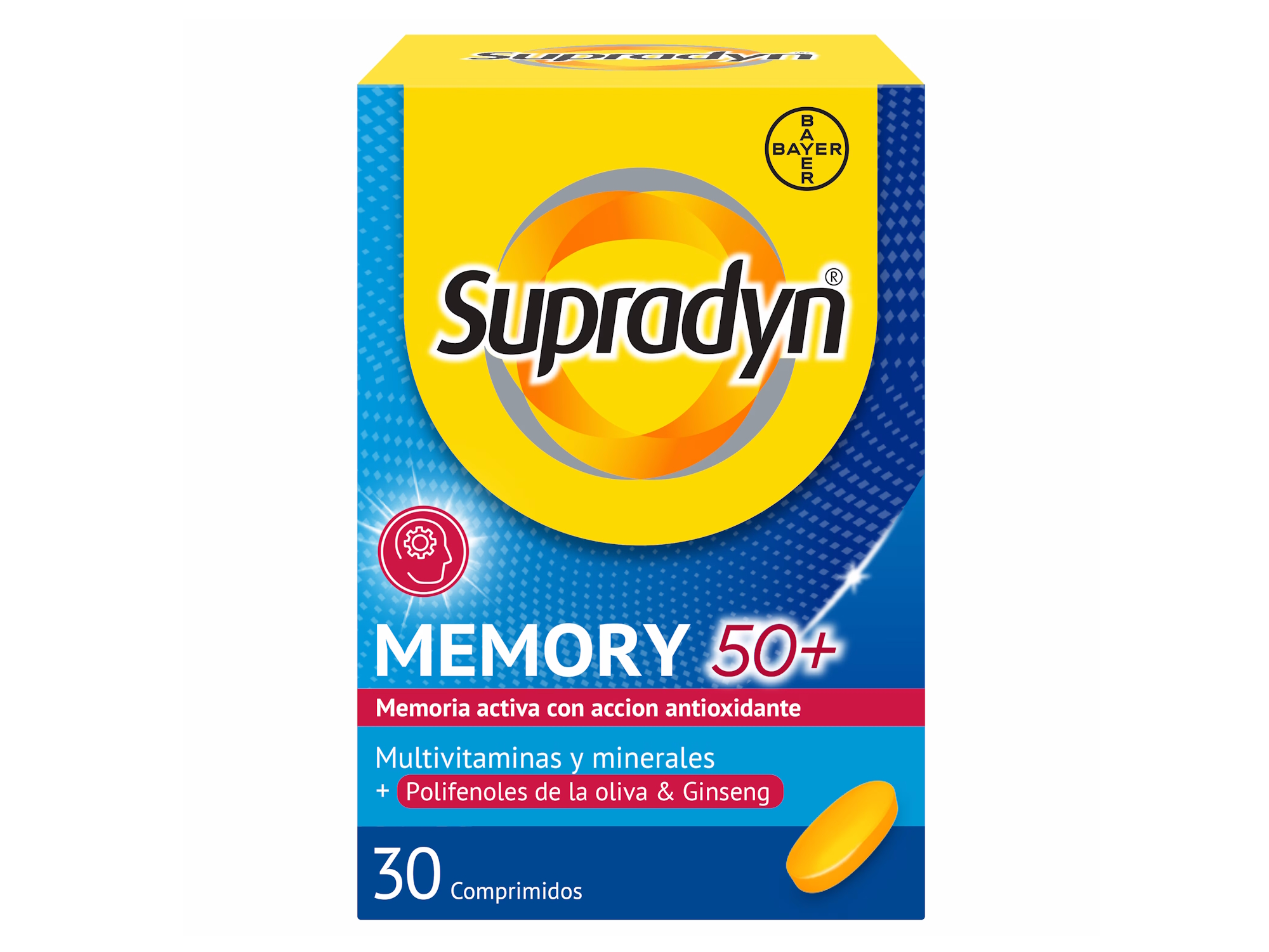 Supradyn Memoria 50+ 30 comp.