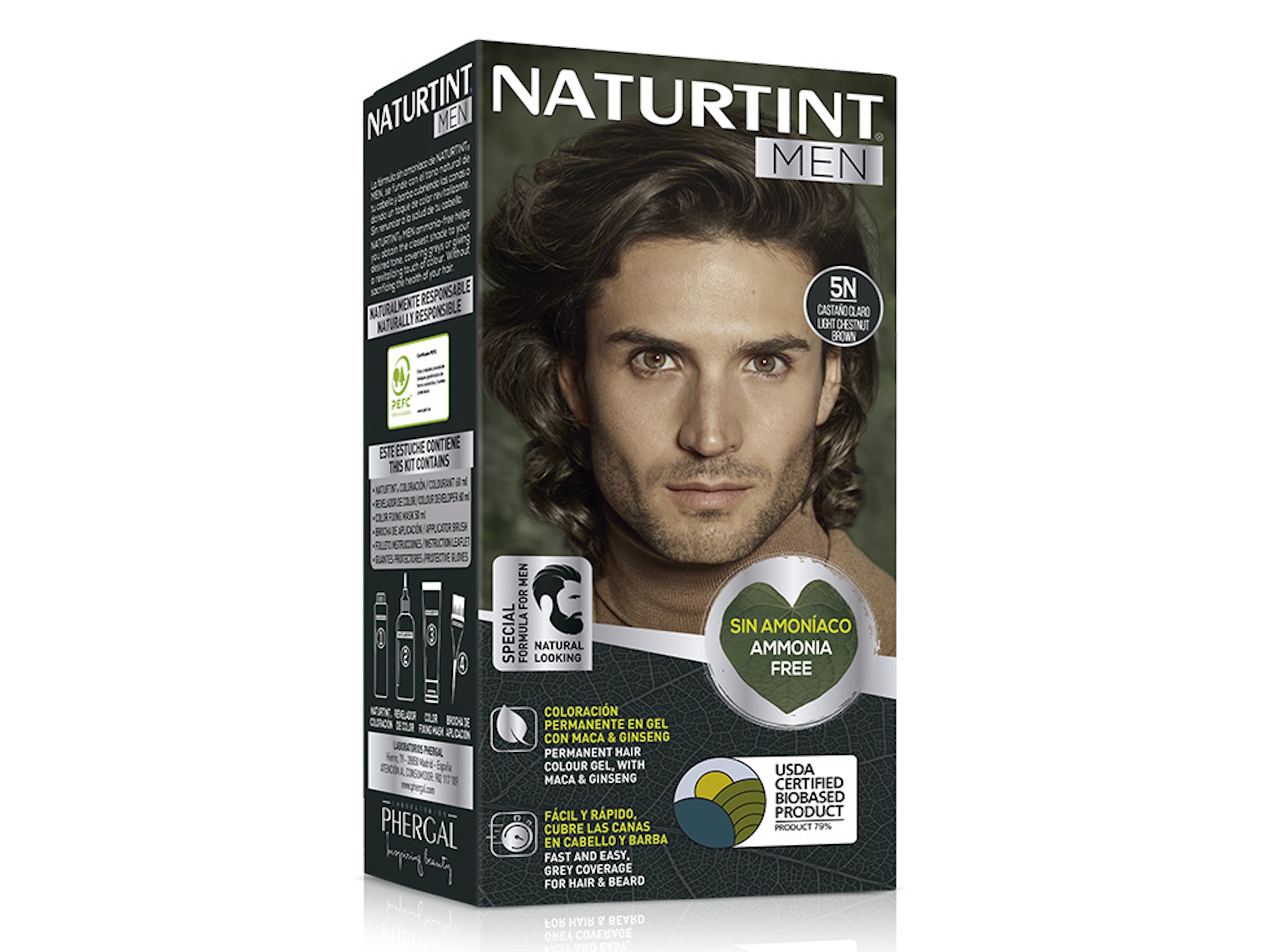Naturtint Coloración Permanente Men 5N Castaño Claro