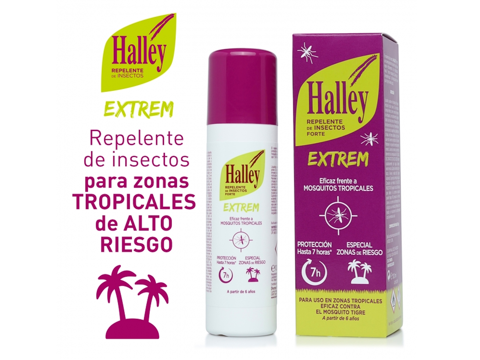 Halley Repelente Extreme Forte 100ml