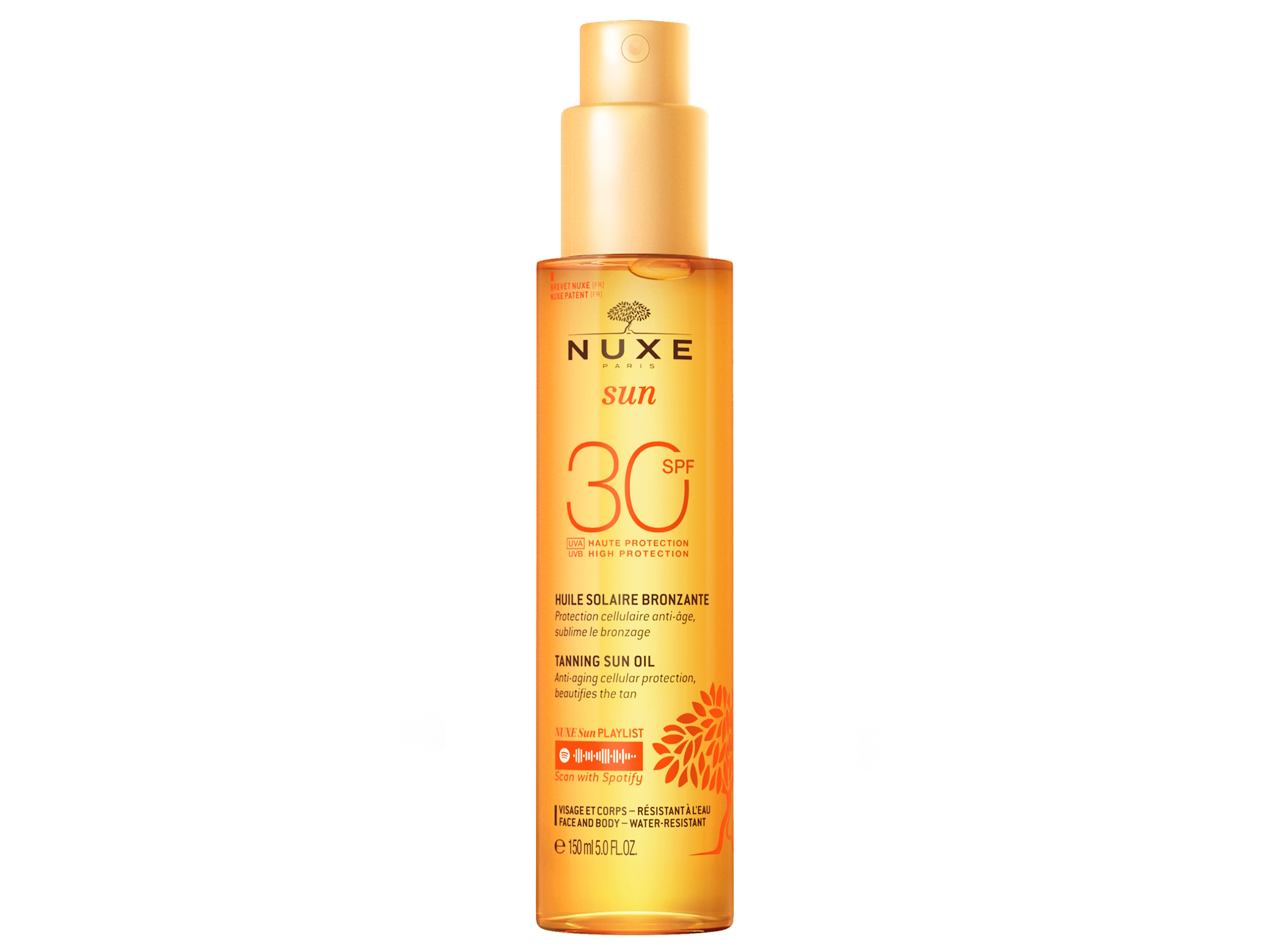 Nuxe Sun Aceite Solar Bronceador SPF 30 150ml