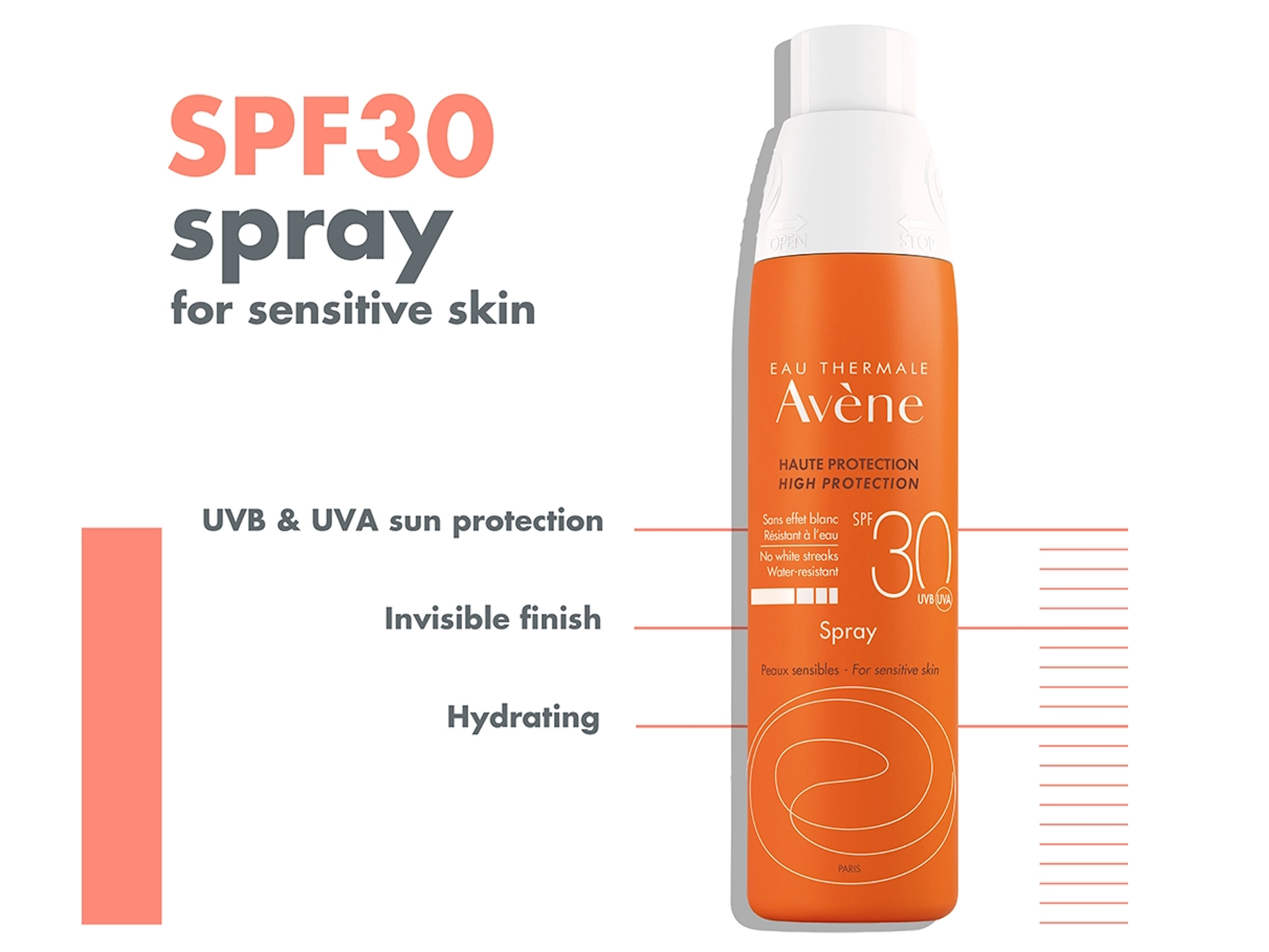 Avène Solar Spray SPF30 200ml