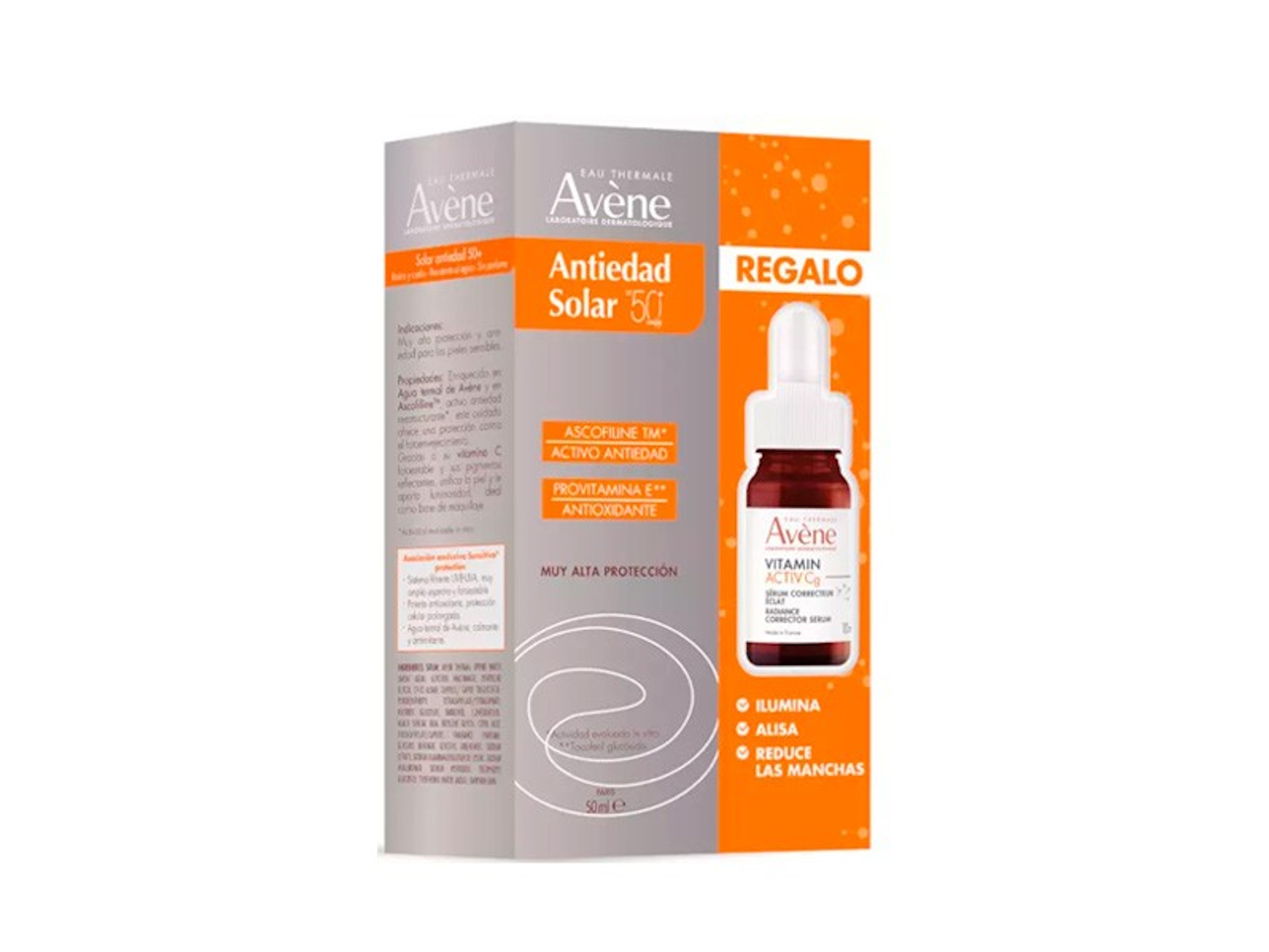 Avène Crema Antiedad Solar SPF50+ 50ml (Pack regalo)
