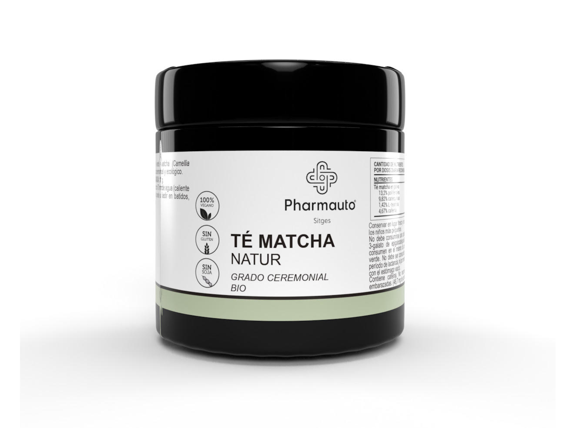 Pharmauto® Té Matcha Ecológico Grado Ceremonial en polvo 30g