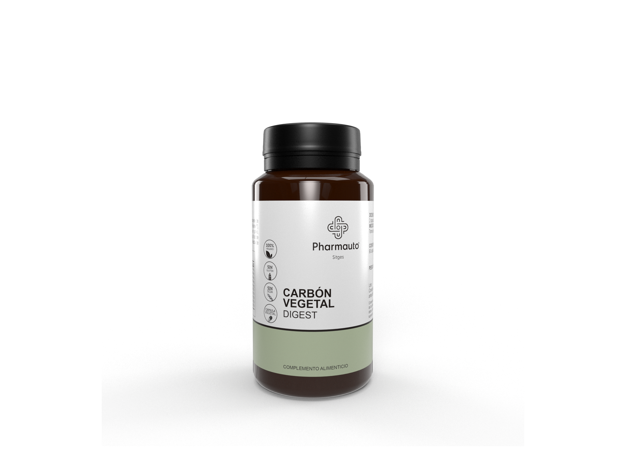 Pharmauto® Carbón Vegetal Digest 90 cápsulas