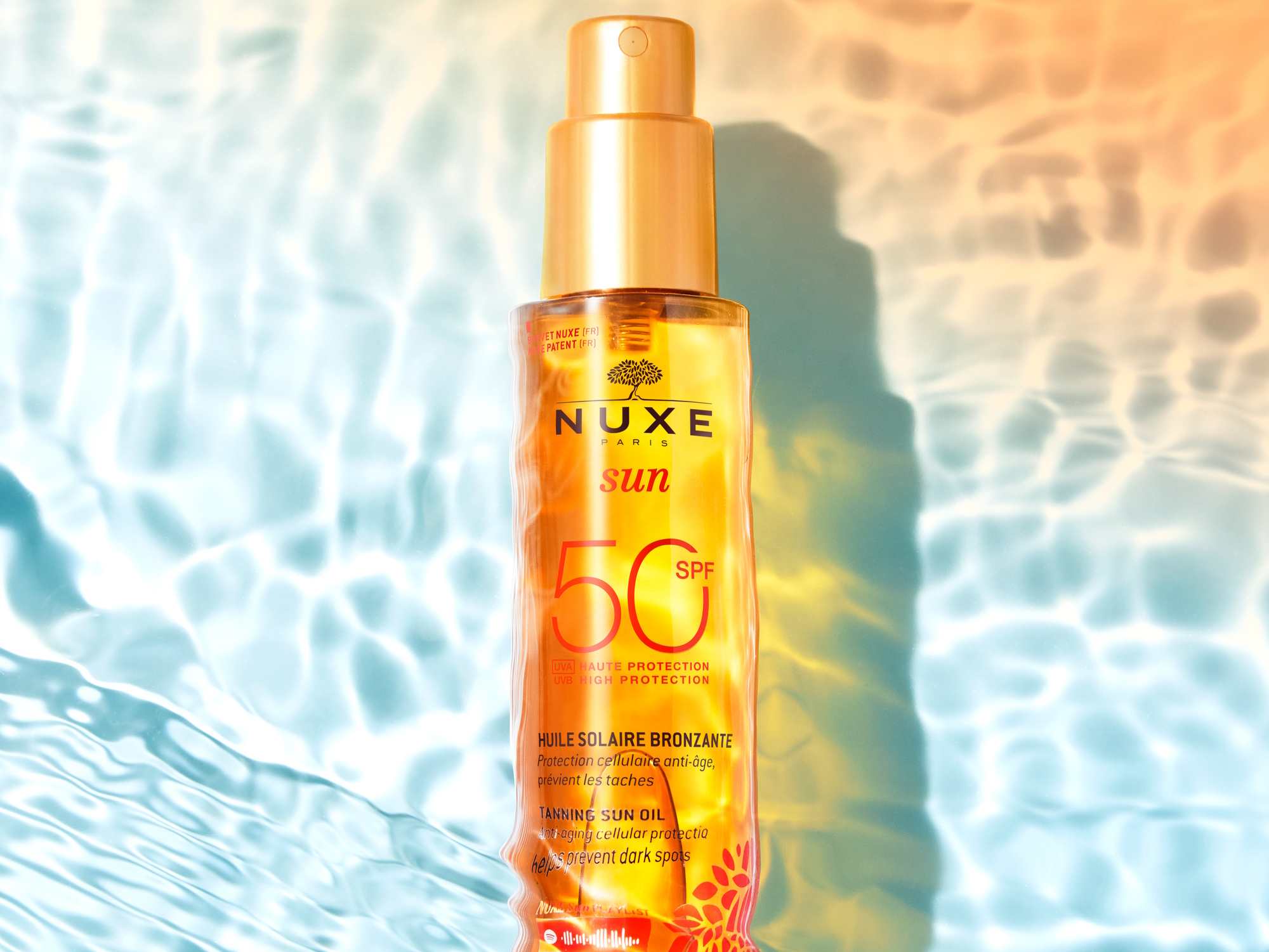 Nuxe Sun Aceite Solar Bronceador SPF 50 150ml