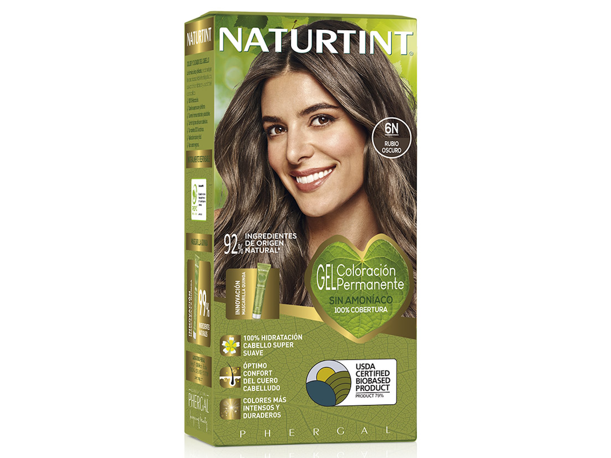 Naturtint Coloración Permanente 6N Rubio Oscuro