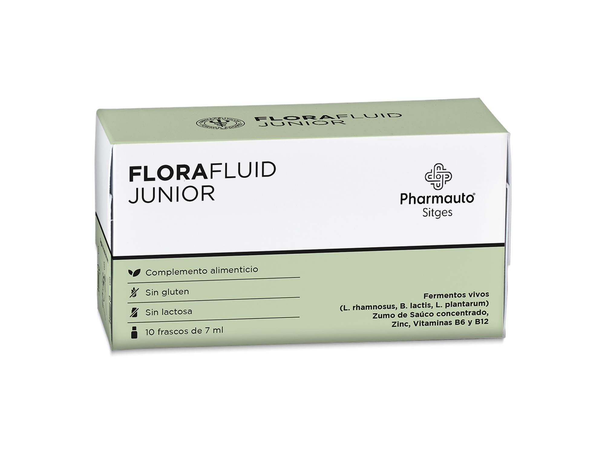 Pharmauto® Flora Fluid Junior 10 frascos