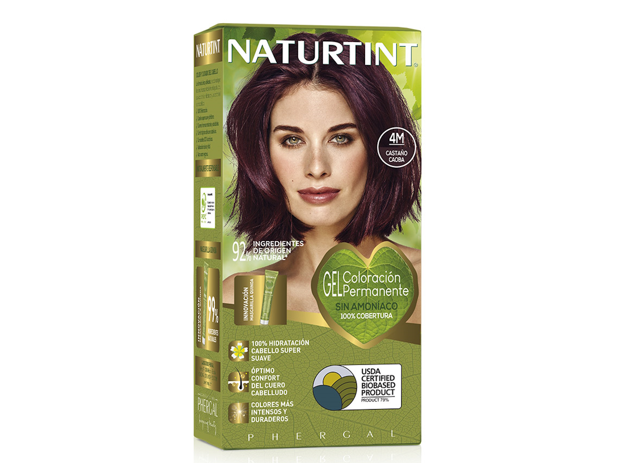 Naturtint Coloración Permanente 4M Castaño Caoba