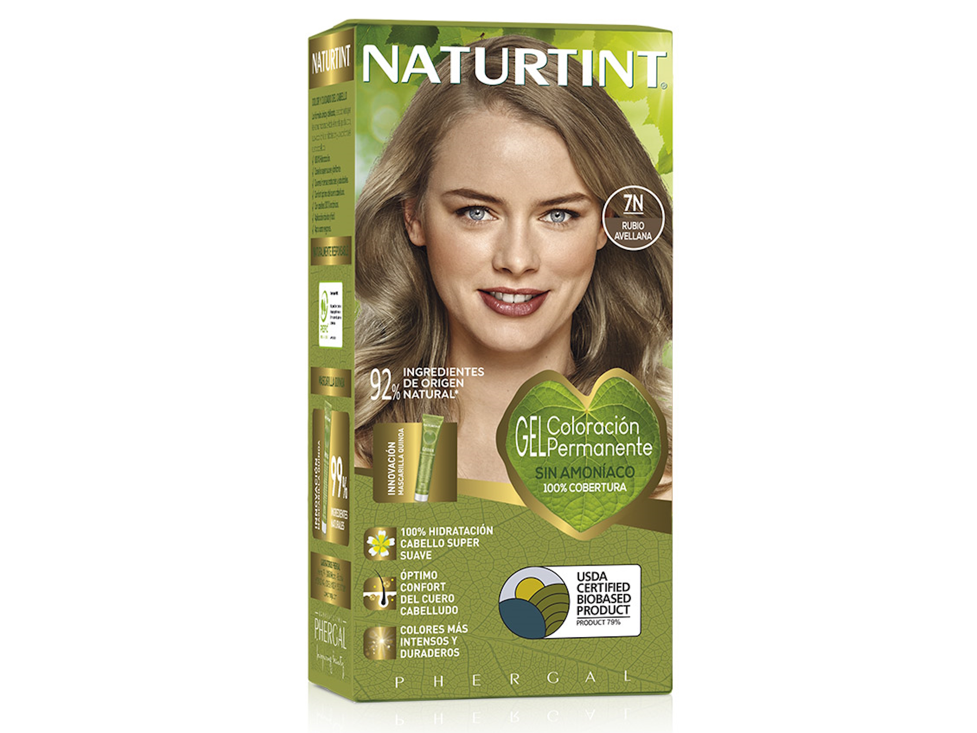 Naturtint Coloración Permanente 7N Rubio Avellana