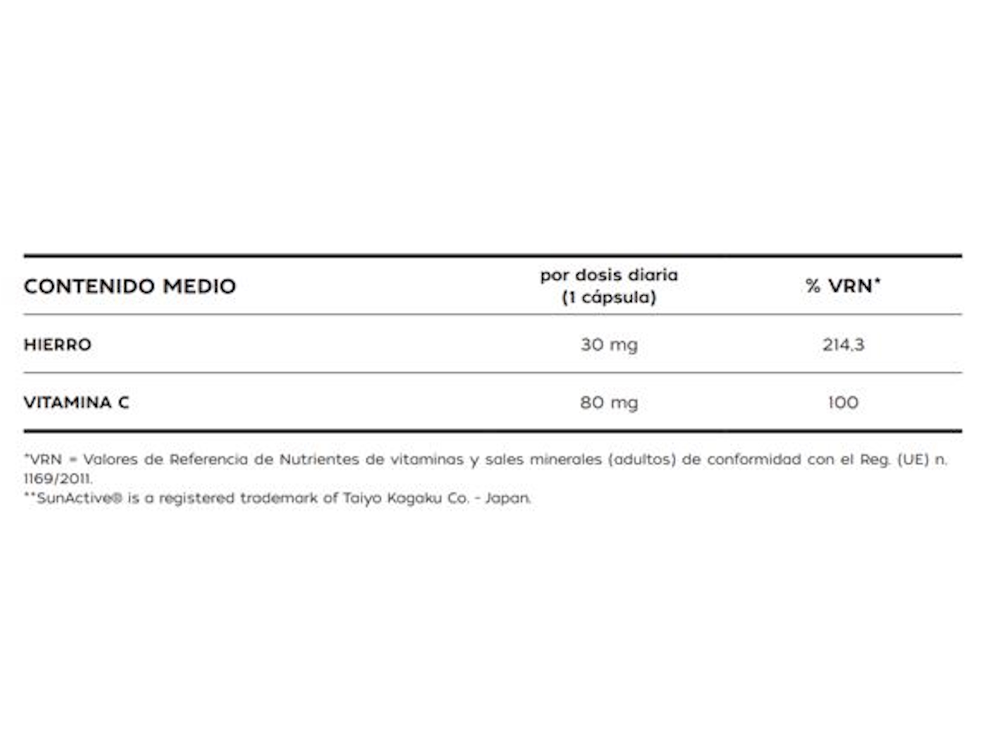 Pharmauto® Ferrumcap 30 Cap Vegetales