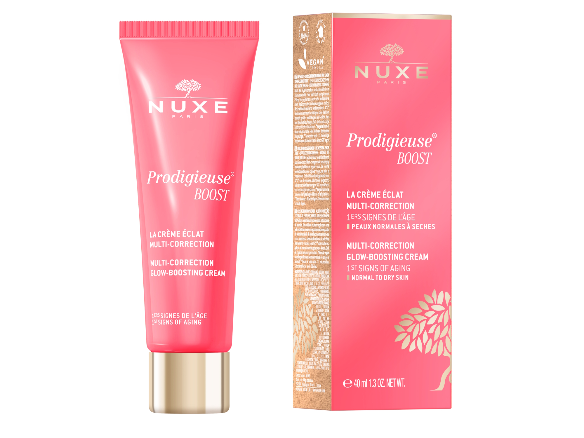 Nuxe Boost Crema Sedosa Multi-Corrección 40ml